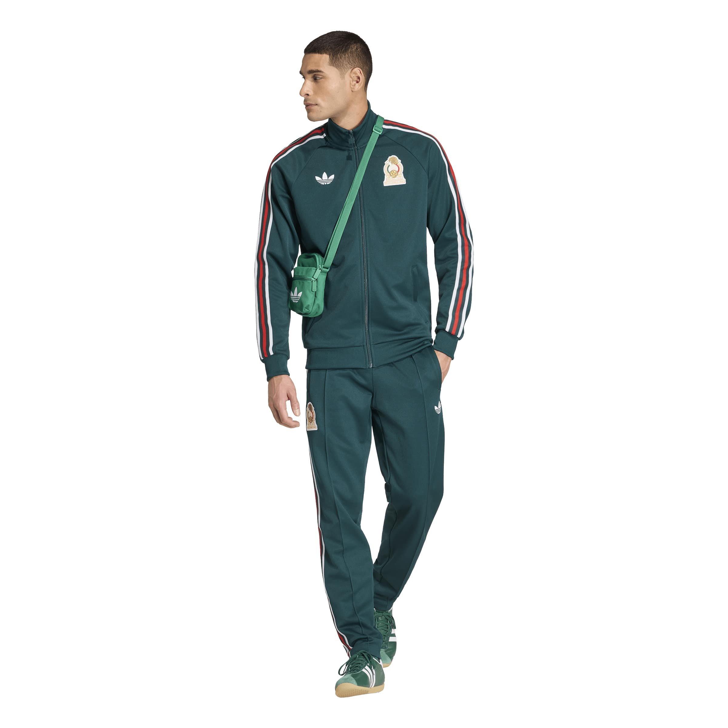 Hvid/Grøn - adidas - Mexico Track Top World Cup ™ 2026 Adults - 6