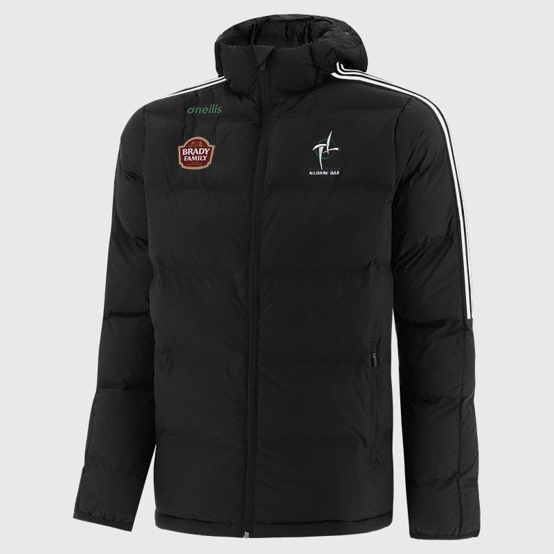 BLK/WHI/BOT - ONeills - Men's Hydra Kildare Padded Hooded Performance Training Jacket - 1