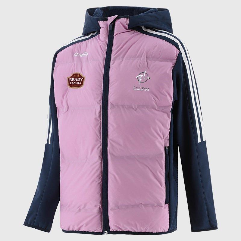 PNK/MNE/WHI - ONeills - Kids' Hydra Kildare Padded Performance Training Jacket - 1