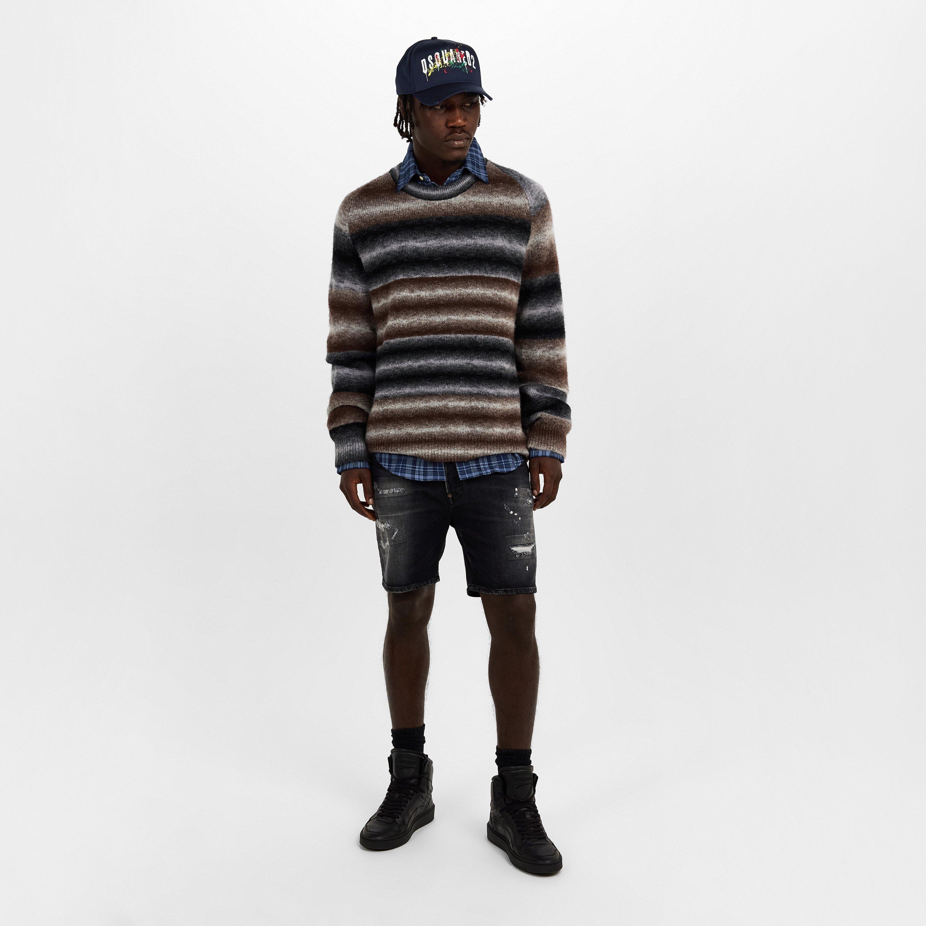 Navy - DSquared2 - Men's Splat Baseball Cap - 5