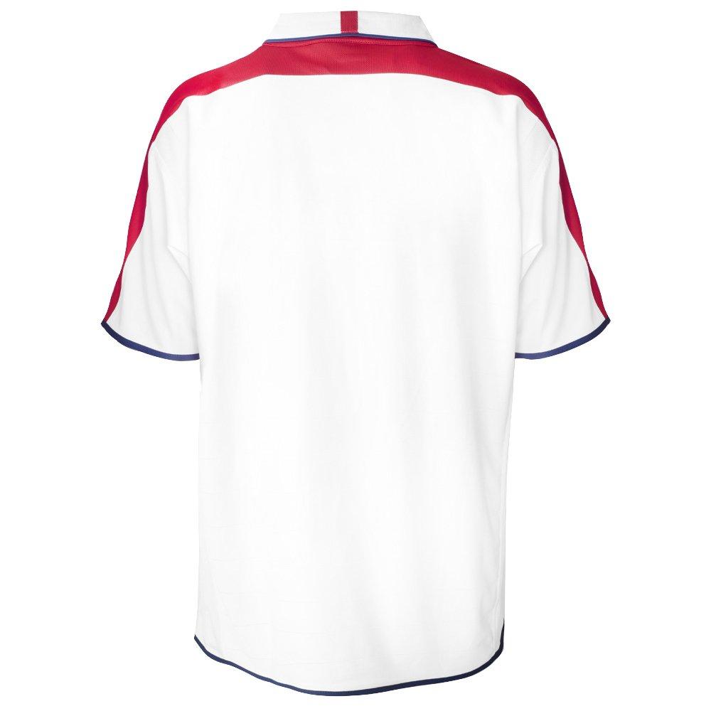 White - Score Draw - England Home Shirt 2004 Adults - 2