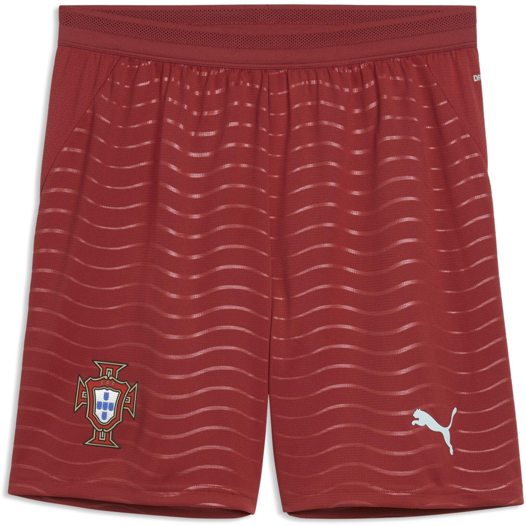 Red/Green - Puma - Portugal Home Shorts World Cup 2026 Adults - 1