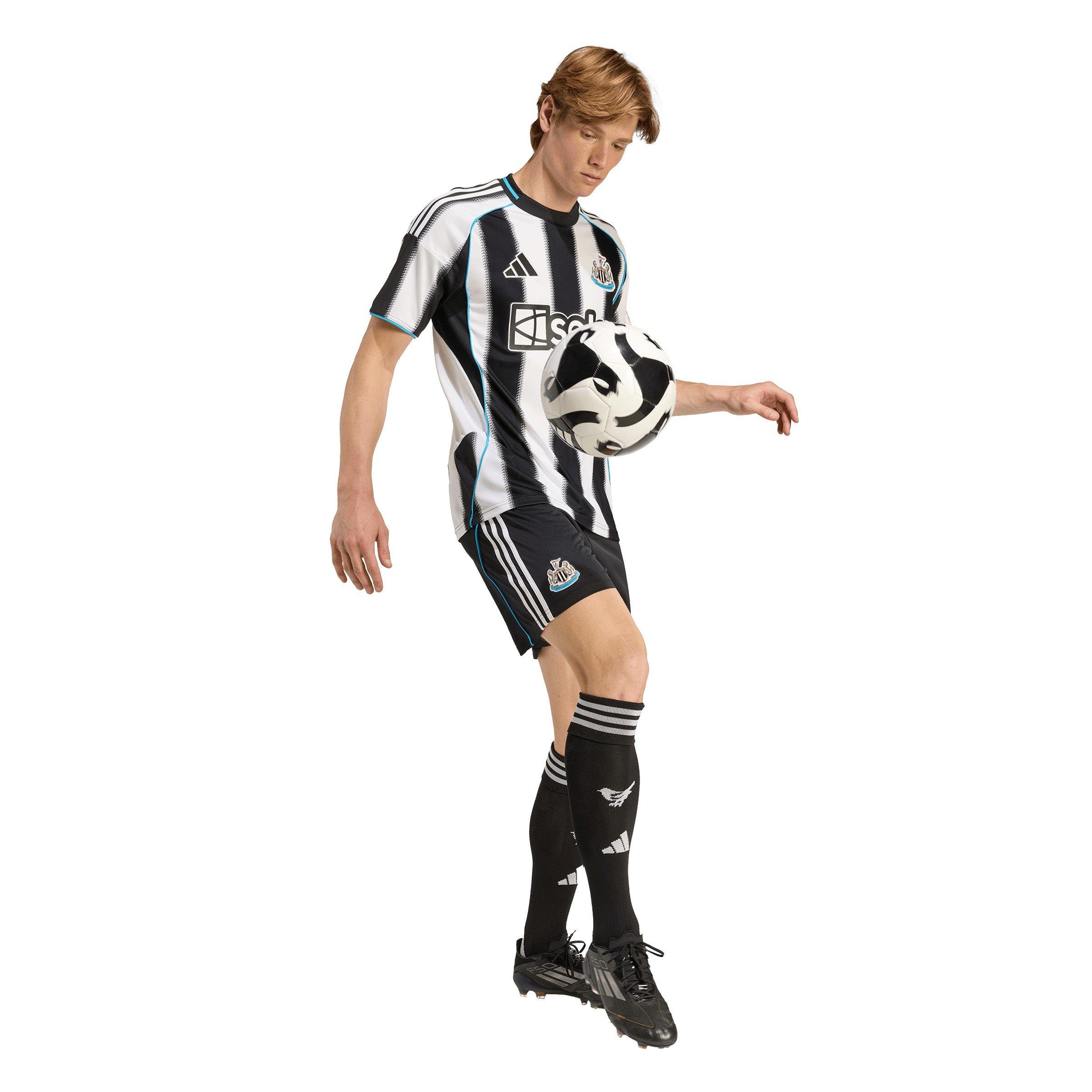 Zwart/Wit - adidas - Newcastle United Home Shorts 2025 2026 Adults - 4