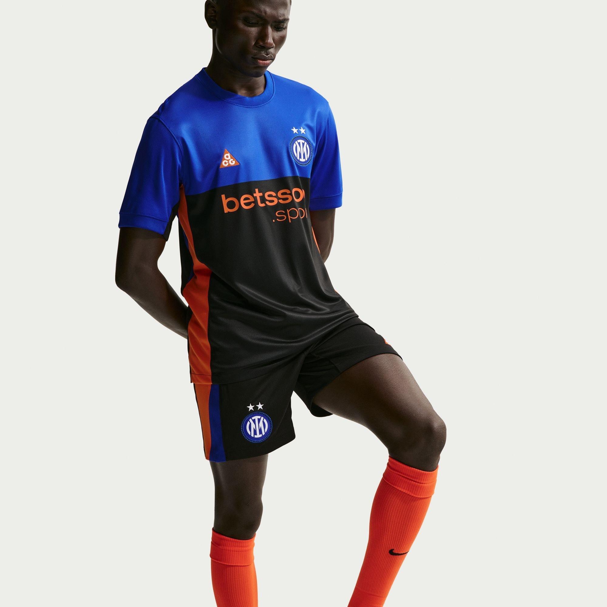 Black/Orange - Nike - Nike Inter SE Short Sn62 - 3