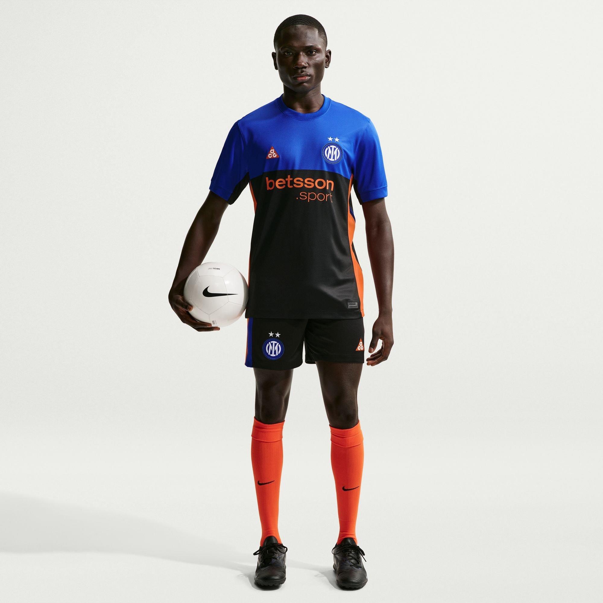 Black/Orange - Nike - Nike Inter SE Short Sn62 - 5