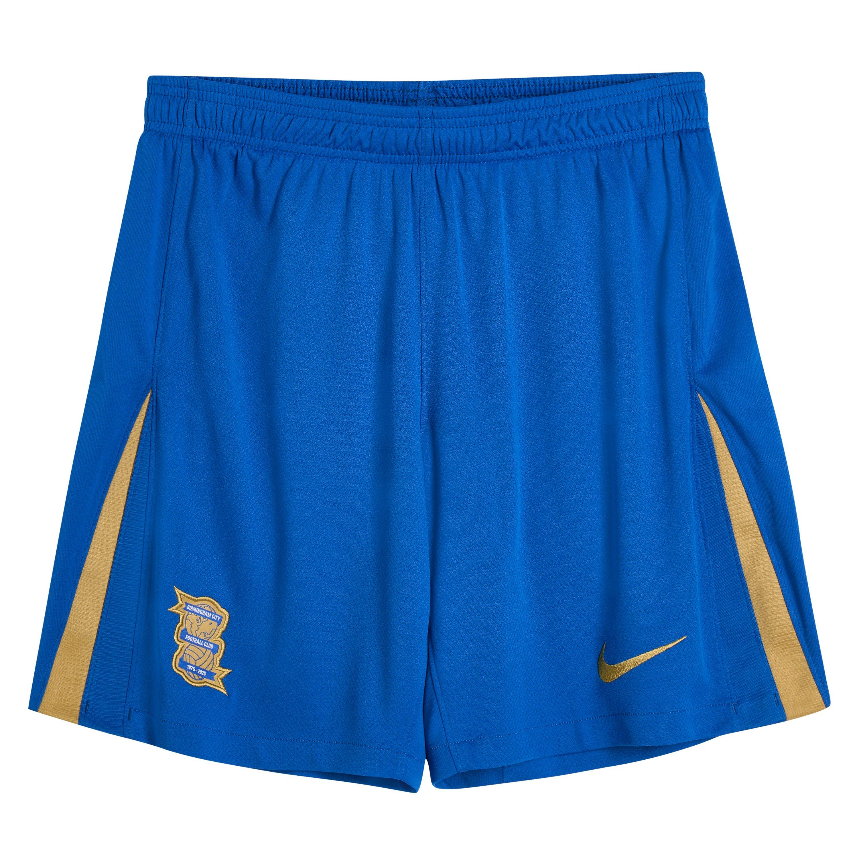 Blue/Gold - Nike - Birmingham City Home Shorts 2025 2026 Adults - 2