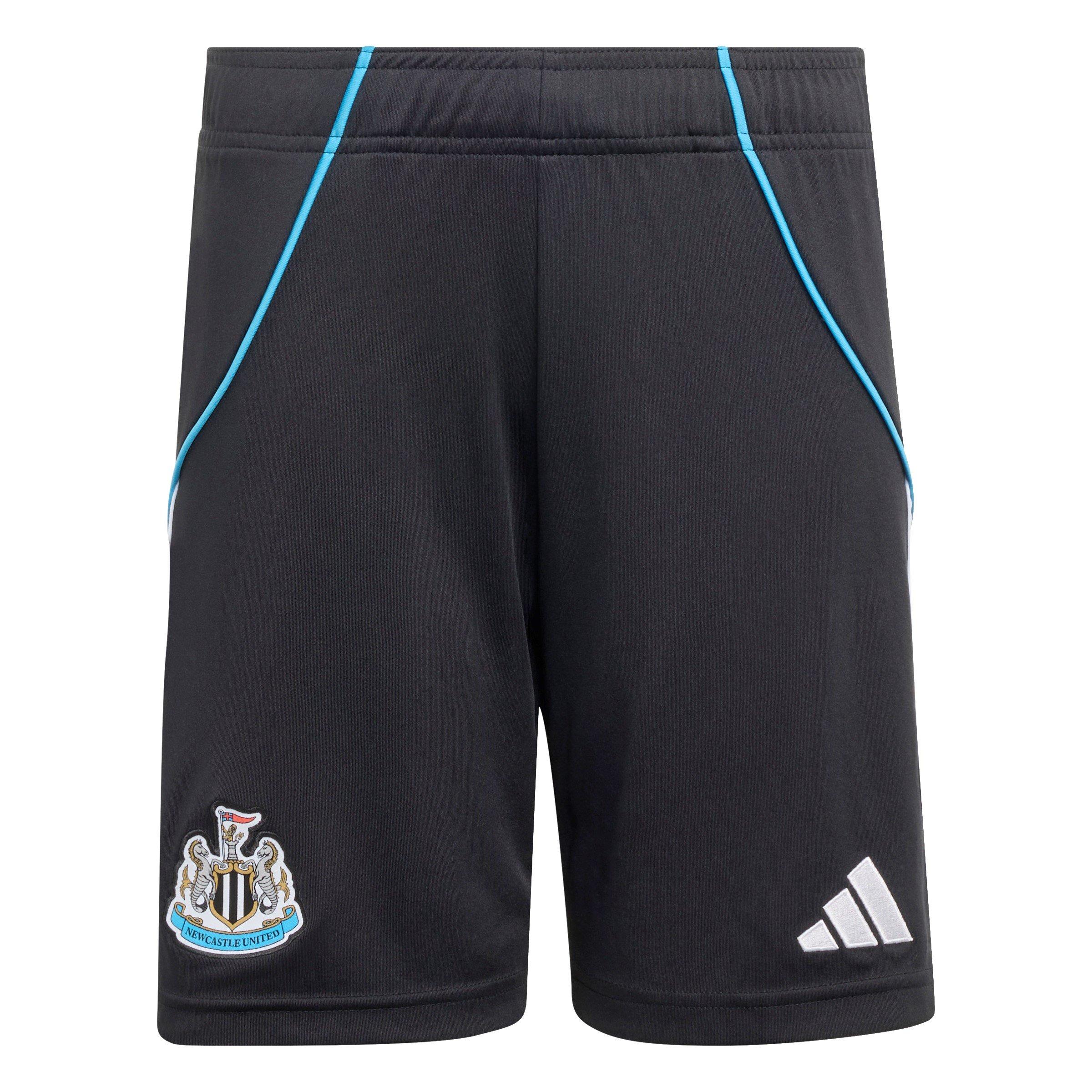 Preto/Branco - adidas - Newcastle United Home Shorts 2025 2026 Juniors - 1