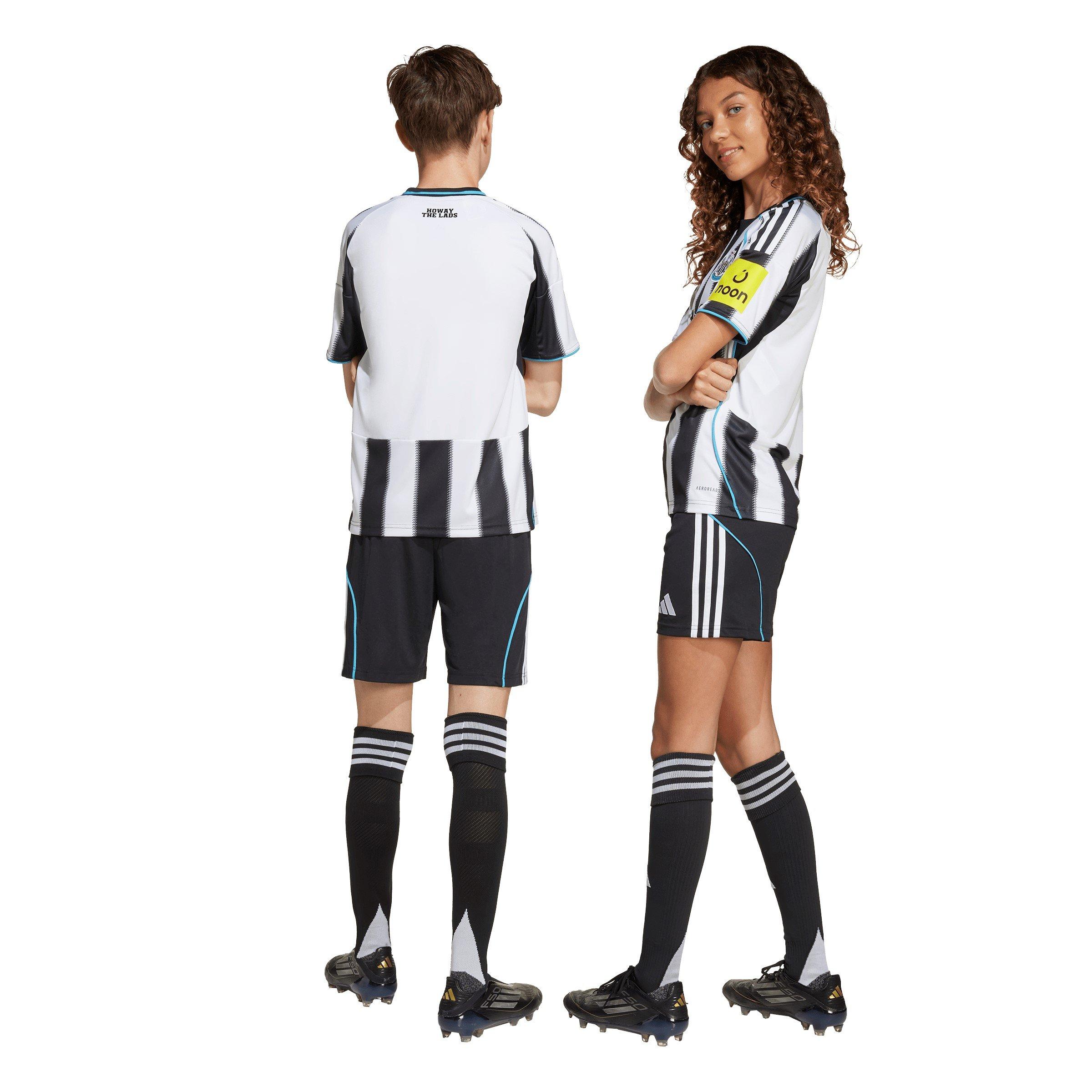 Schwarz/Weiß - adidas - Newcastle United Home Shorts 2025 2026 Juniors - 3
