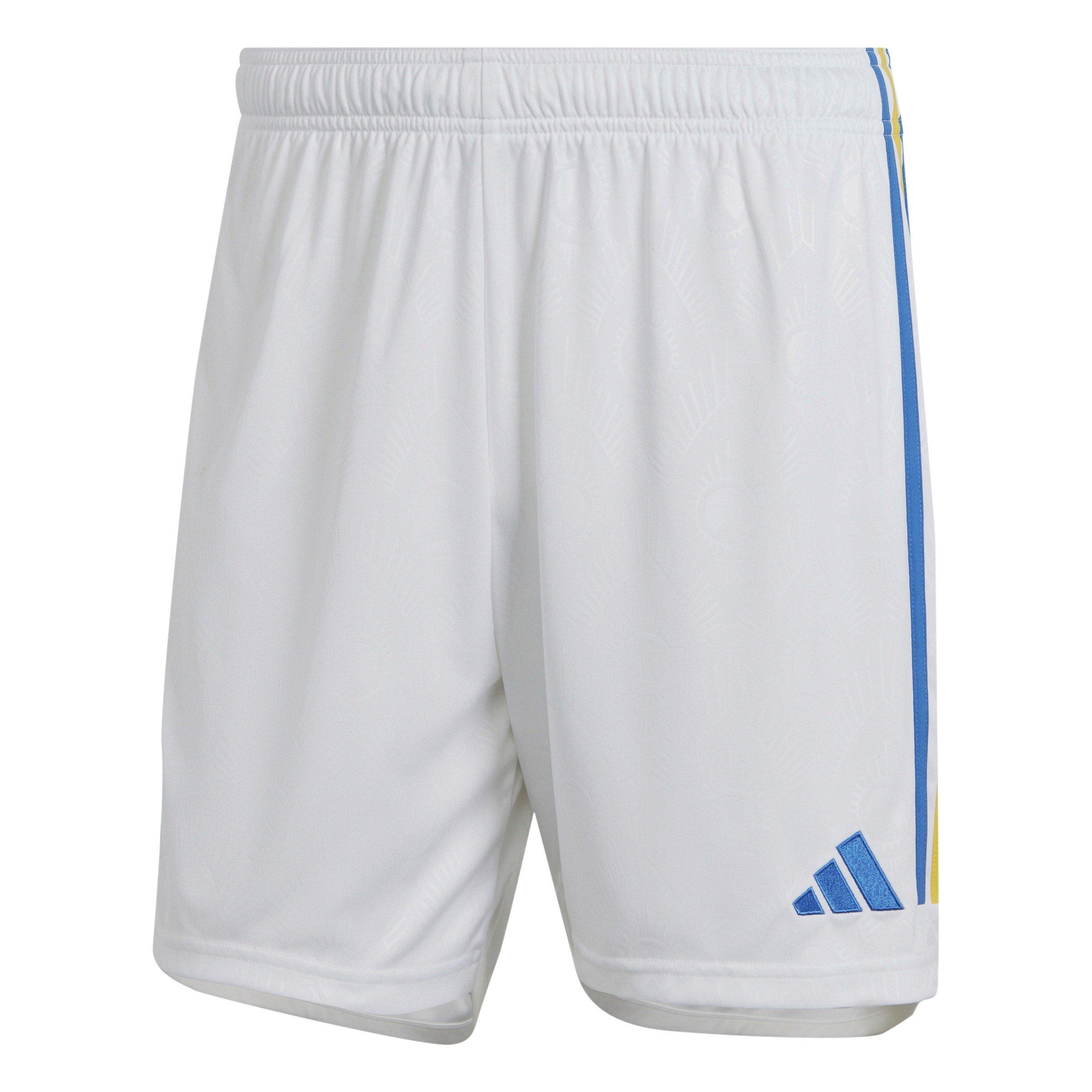 adidas Leeds United Home Shorts 2023 2024 Mens