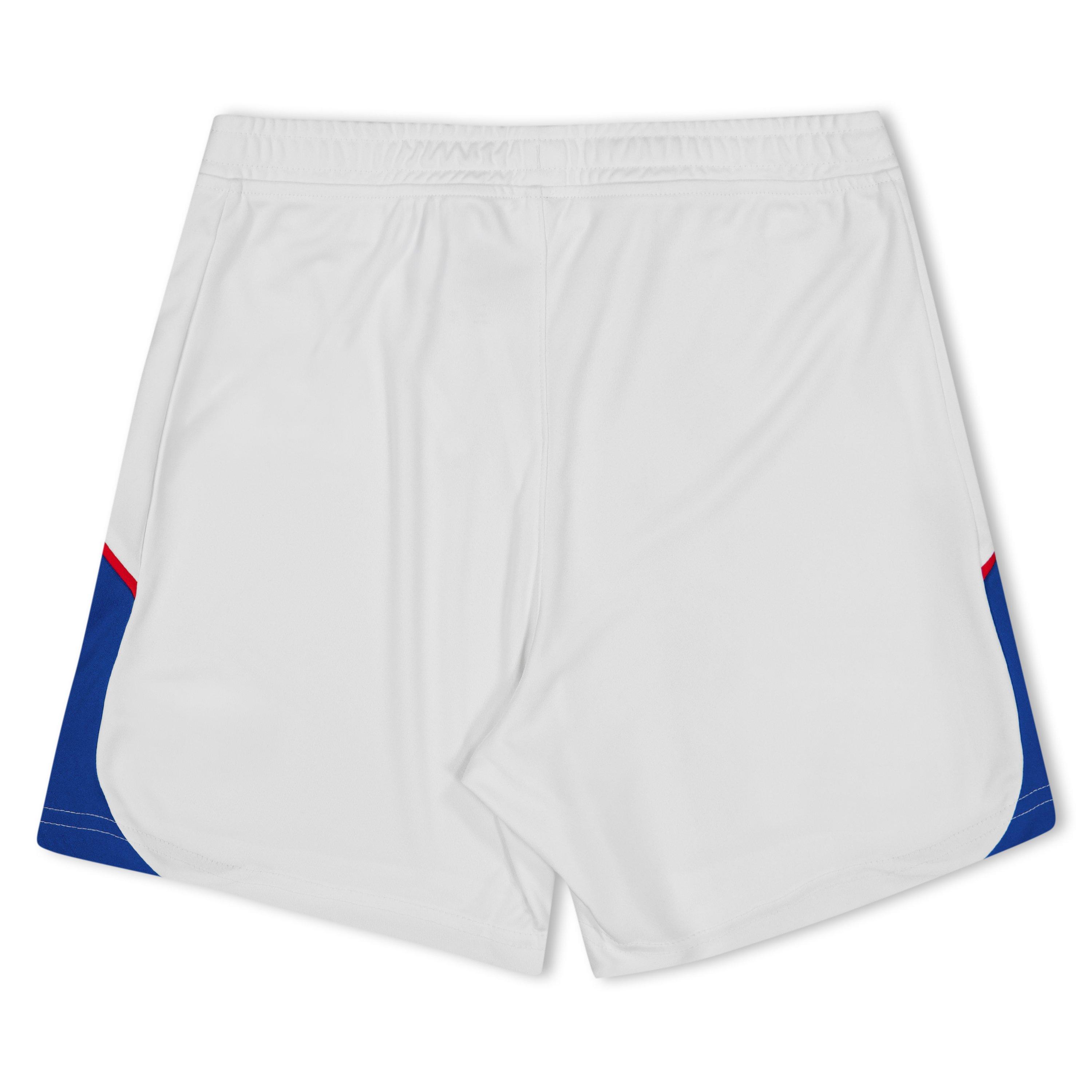 Bianco/Azzurro - Umbro - Rangers Home Short 2026/27 Juniors - 2