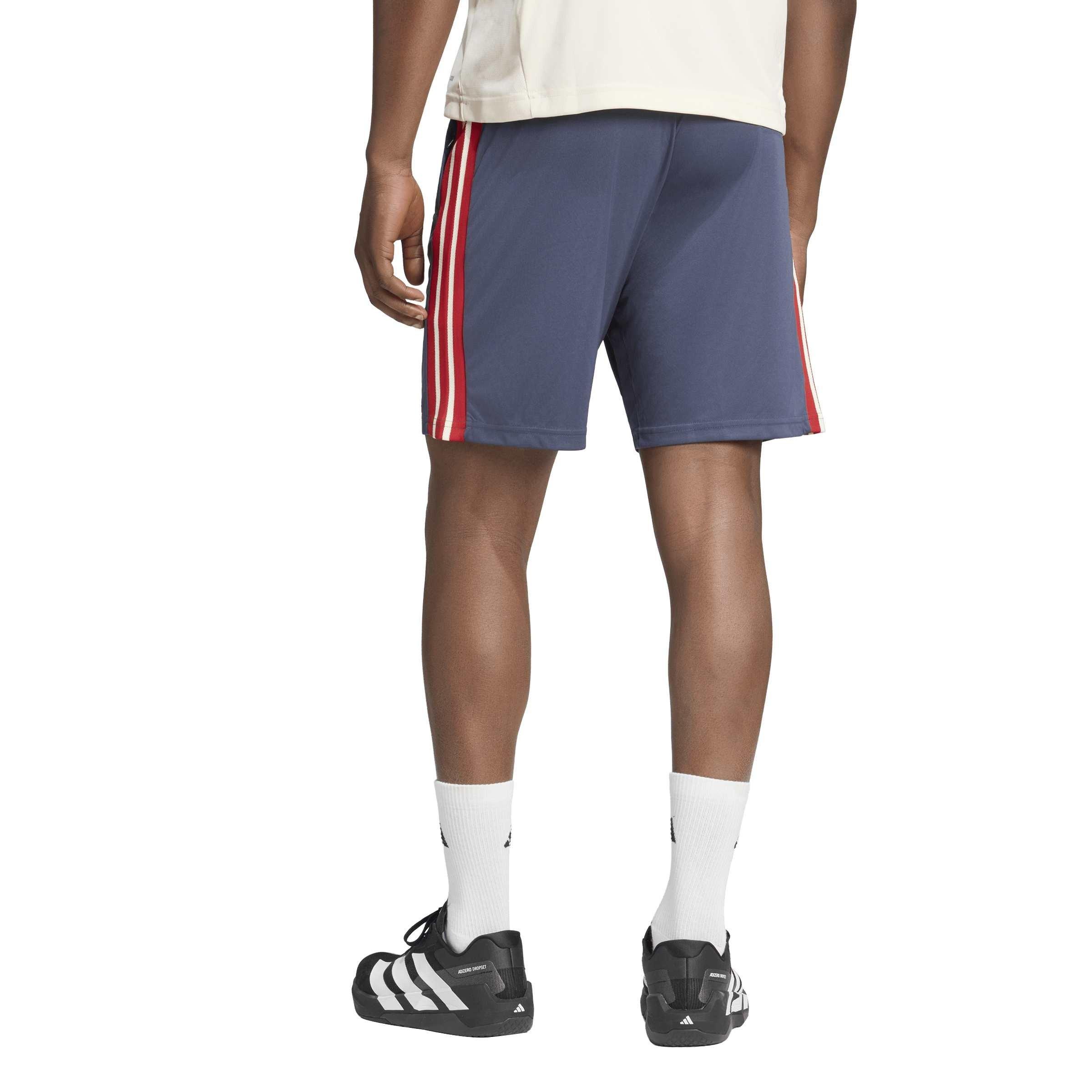 Navy - adidas - Men's France Rugby Gym Shorts - 3