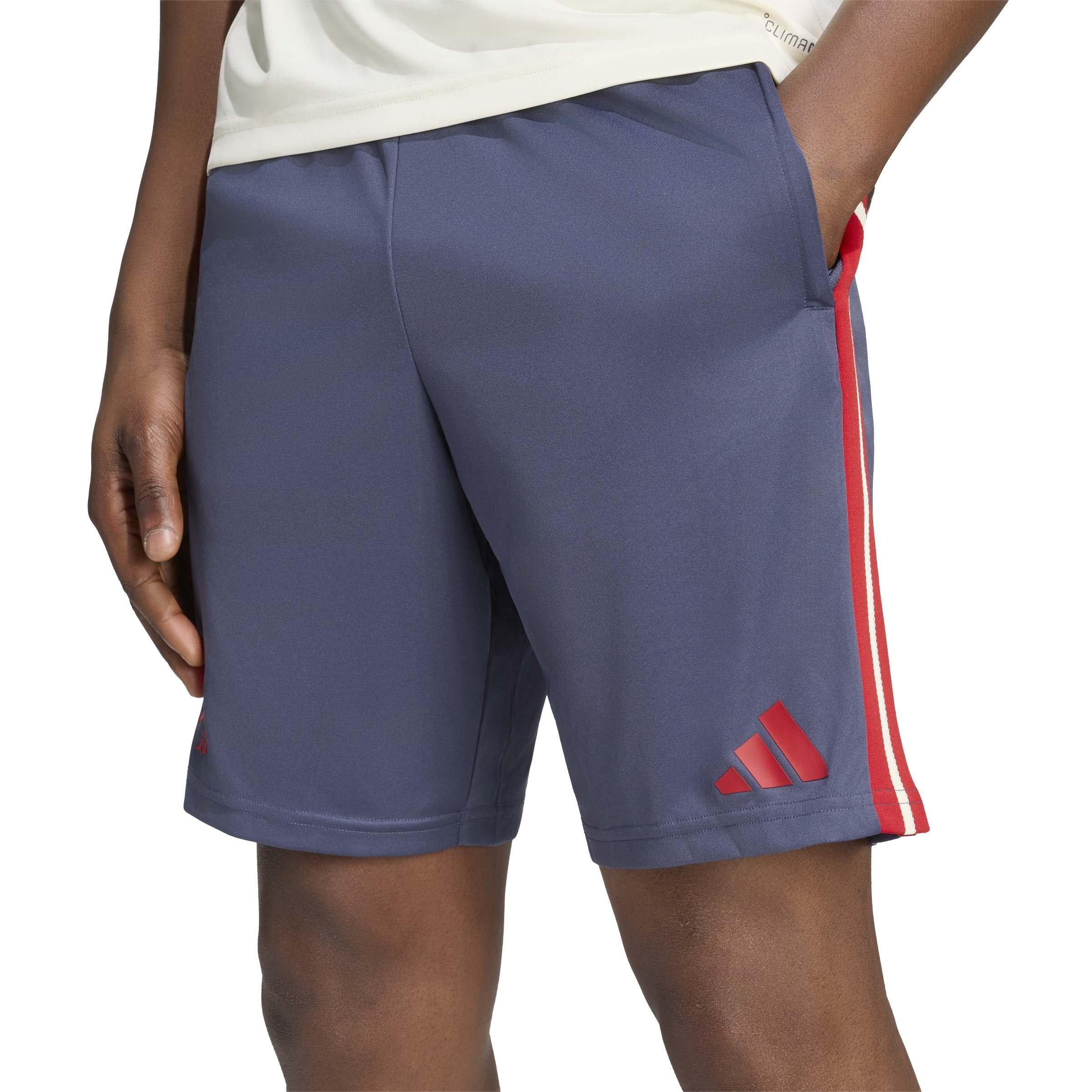 Navy - adidas - Men's France Rugby Gym Shorts - 4
