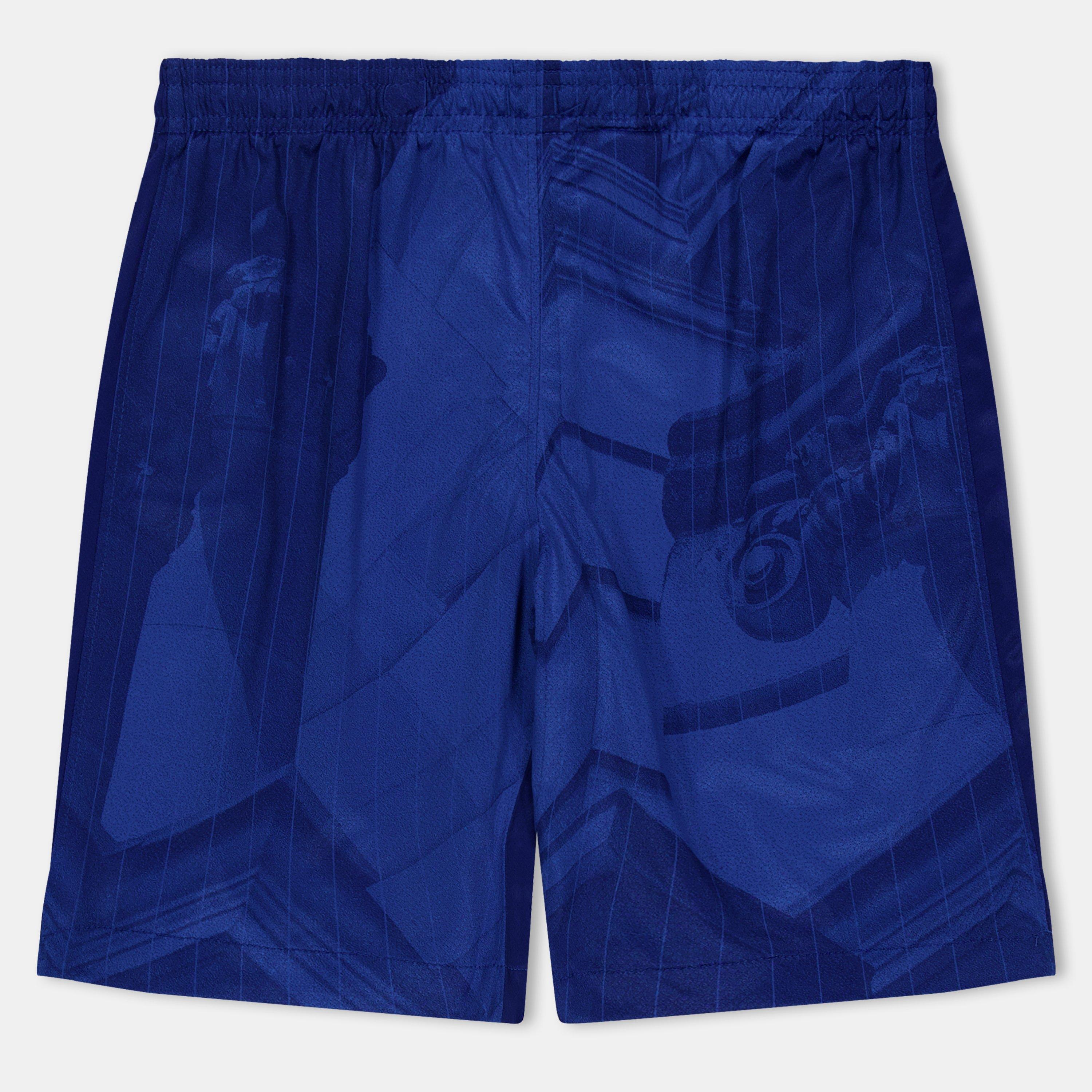 Blue/White - Nike - Chelsea Home Shorts 2025 2026 Juniors - 2