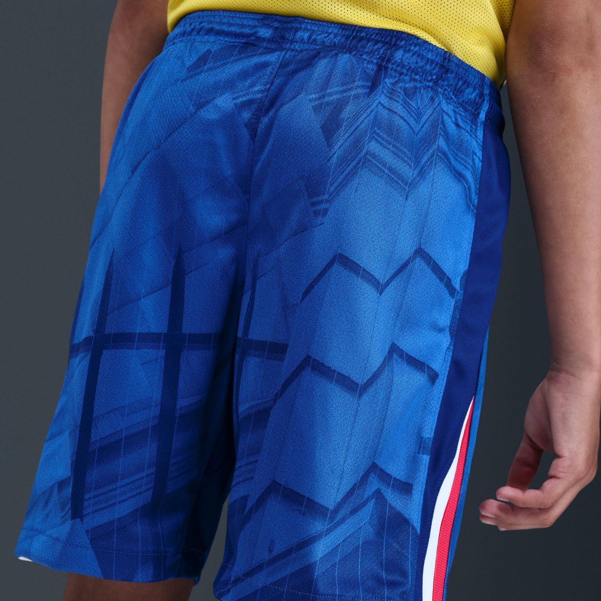 Blue/White - Nike - Chelsea Home Shorts 2025 2026 Juniors - 9