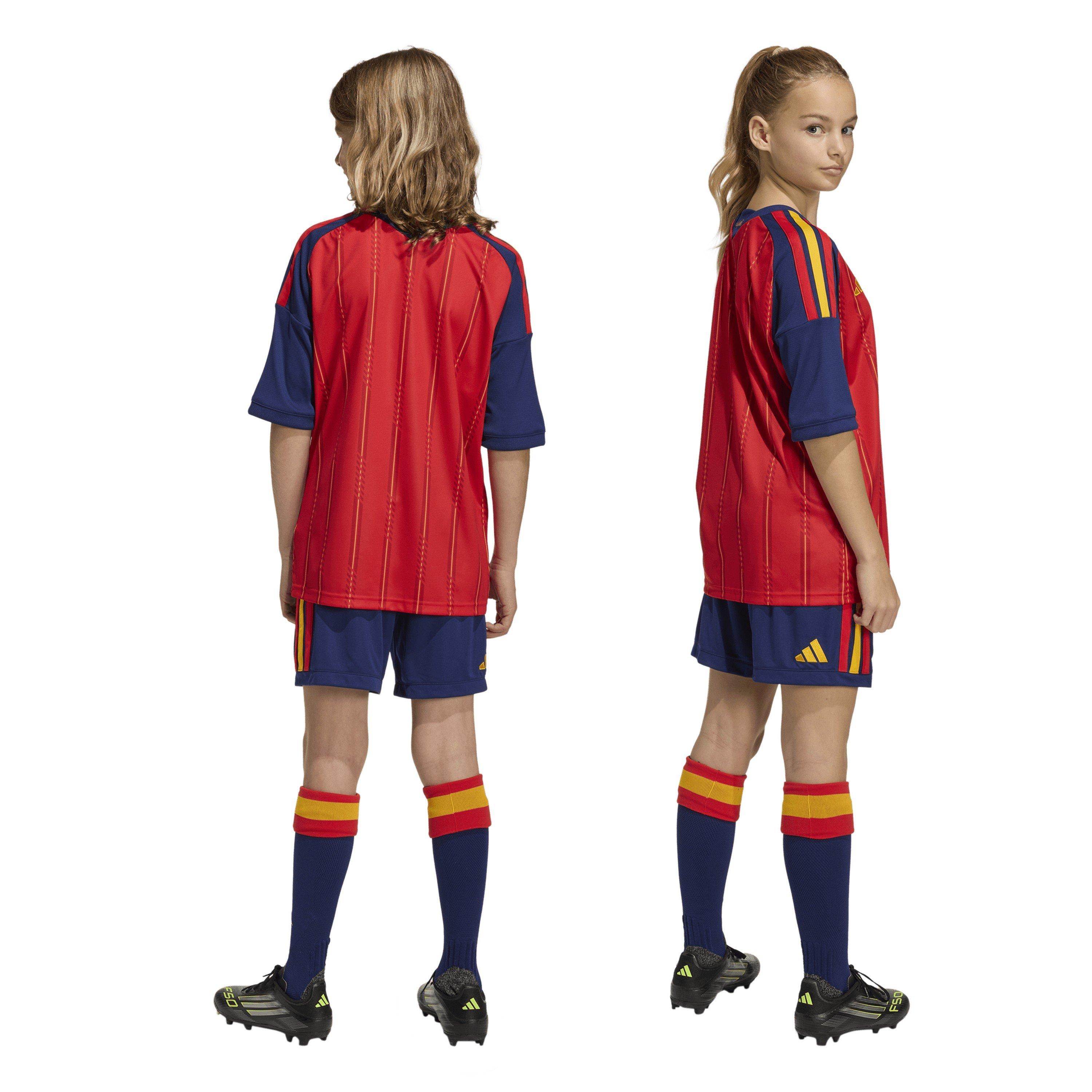 Blue/Red - adidas - Spain Home Shirt World Cup 2026 Juniors - 3