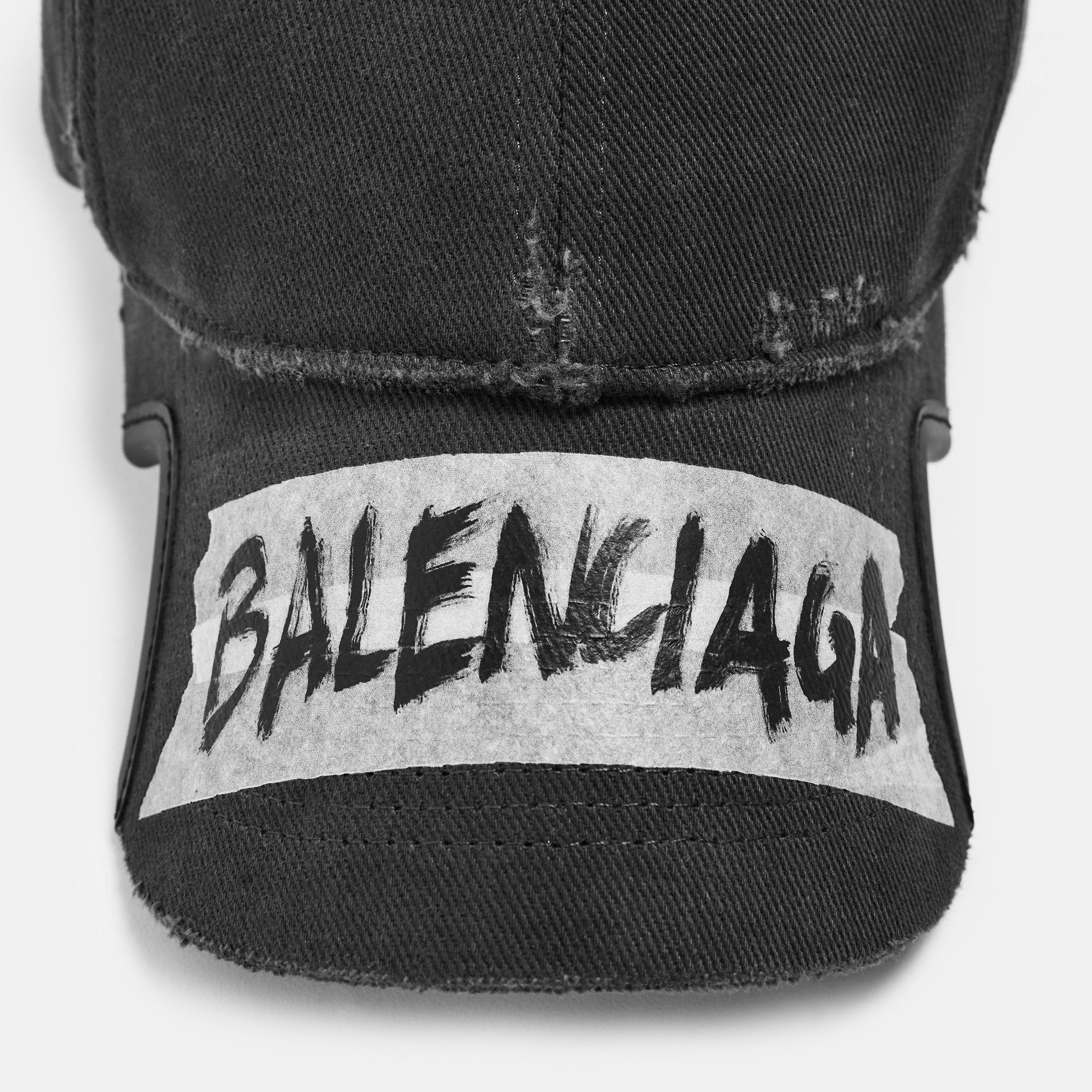 Washed Black - Balenciaga - Bal Cap Sn62 - 4