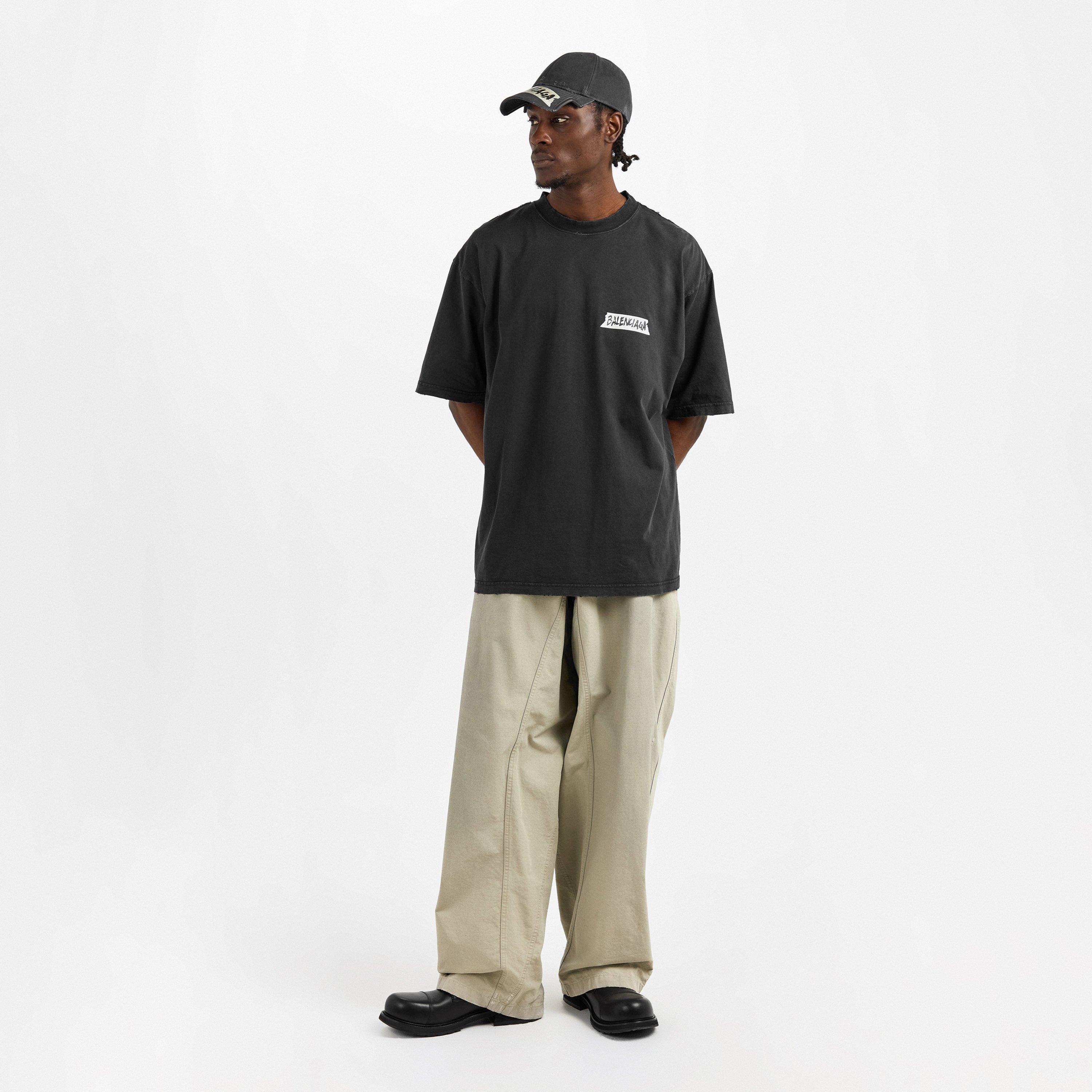 Washed Black - Balenciaga - Bal Cap Sn62 - 5