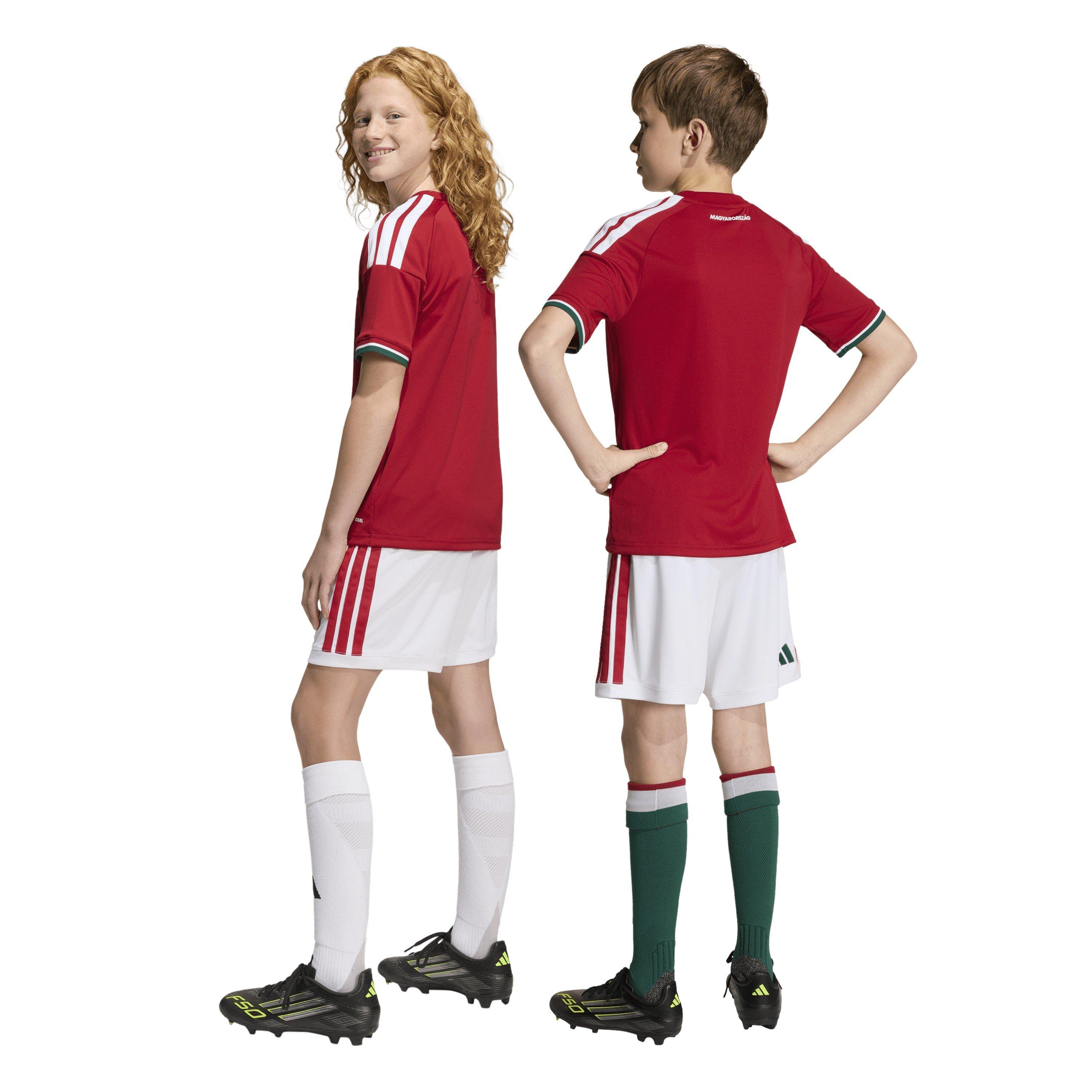 White/Red - adidas - Hungary Home Shirt World Cup 2026 Juniors - 3