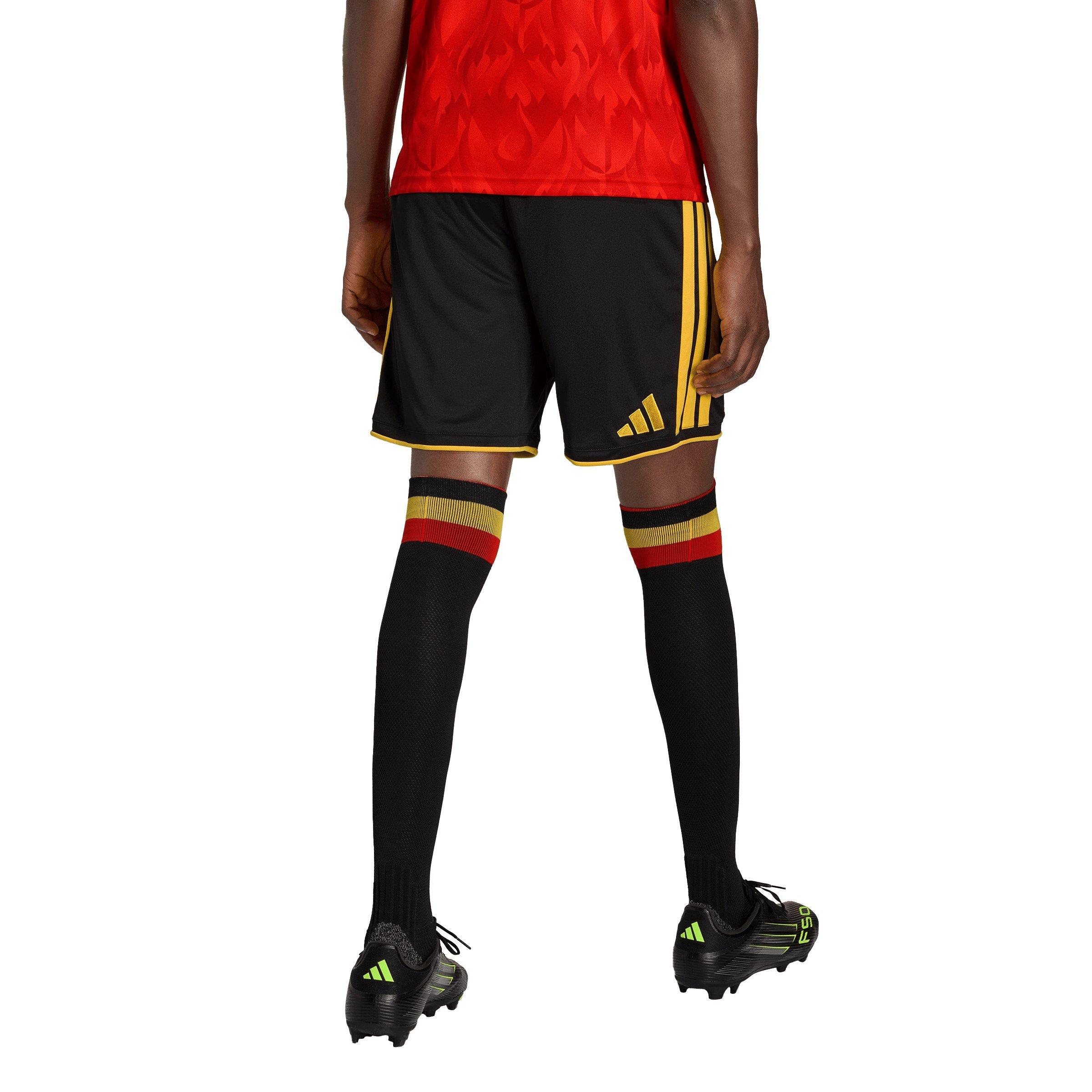 Black/Gold - adidas - Belgium Home Shorts World Cup 2026 Mens - 2