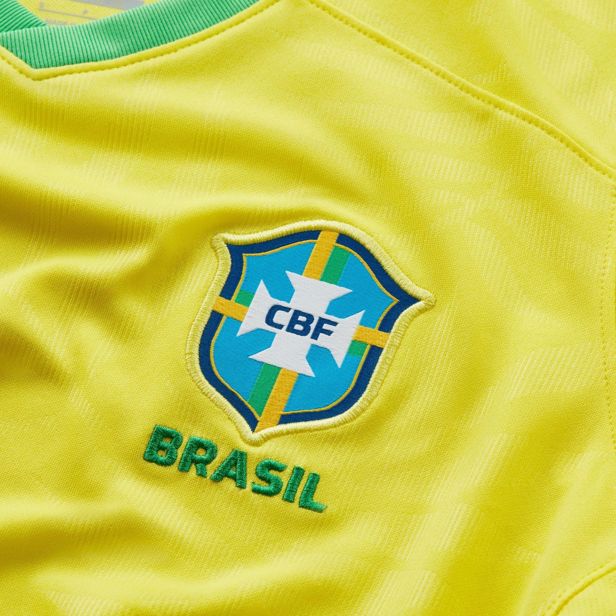 Nike Brasilien Trikot Home Frauen WM 2023 Damen Gelb Grün F740 gelb