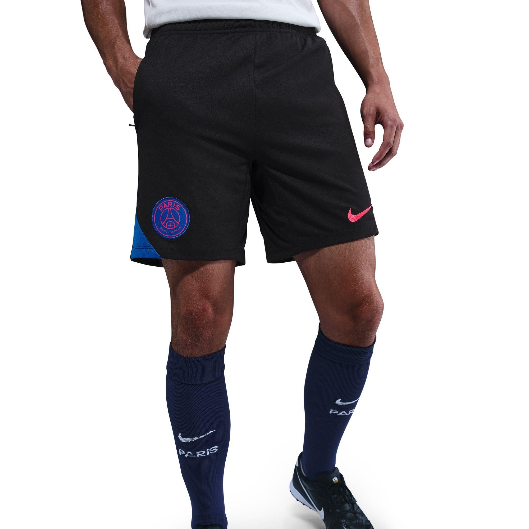 Nike Men's Psg Strike Shorts 2025 2026 - Black/Blue - L