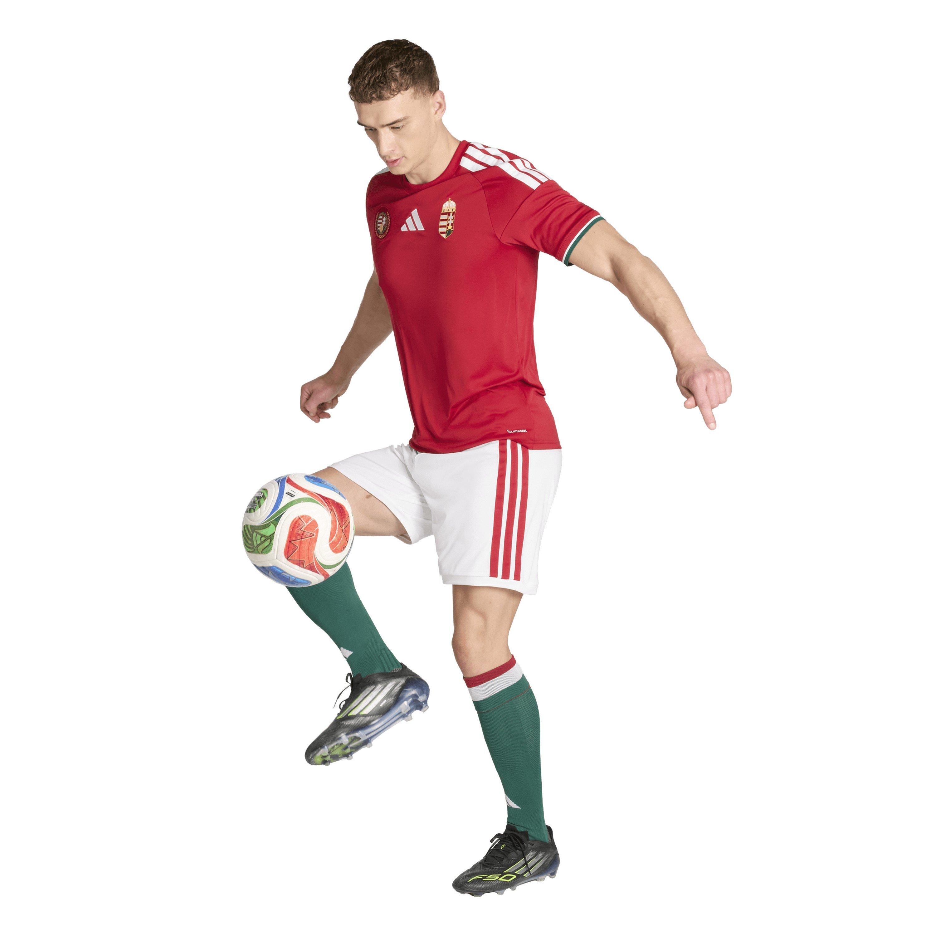 White/Red - adidas - Hungary Home Shorts World Cup 2026 Mens - 3