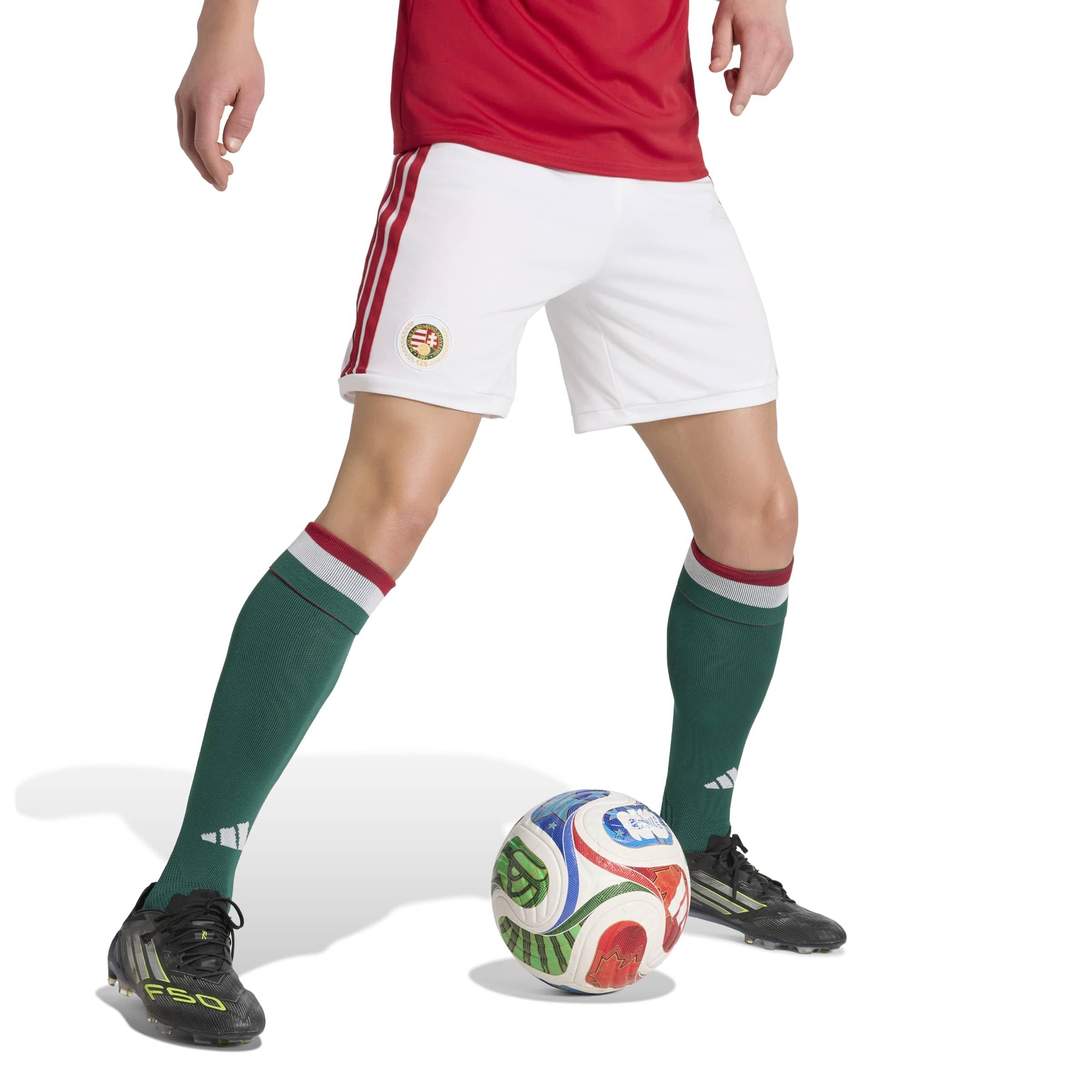 White/Red - adidas - Hungary Home Shorts World Cup 2026 Mens - 5