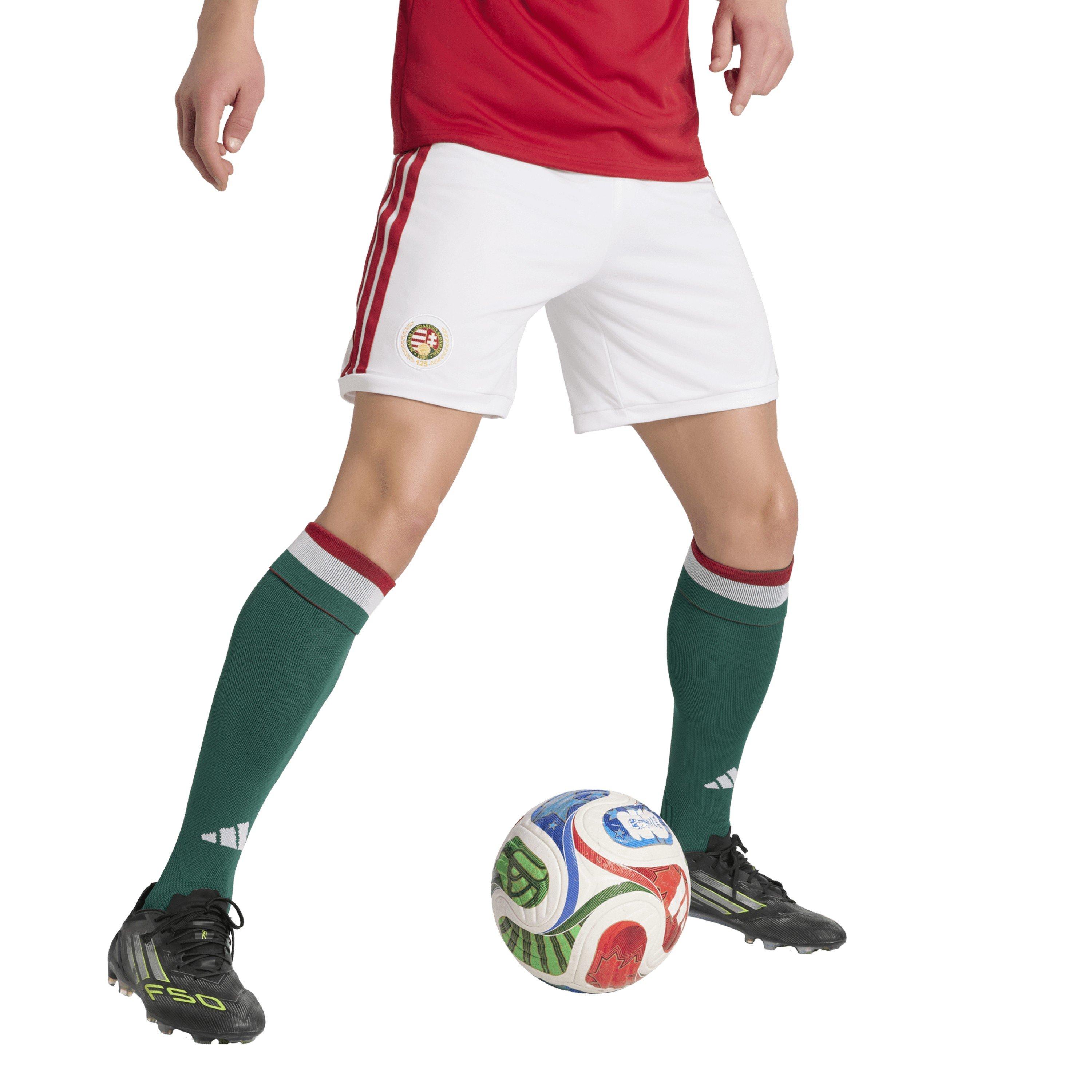 White/Red - adidas - Hungary Home Shorts World Cup 2026 Mens - 7