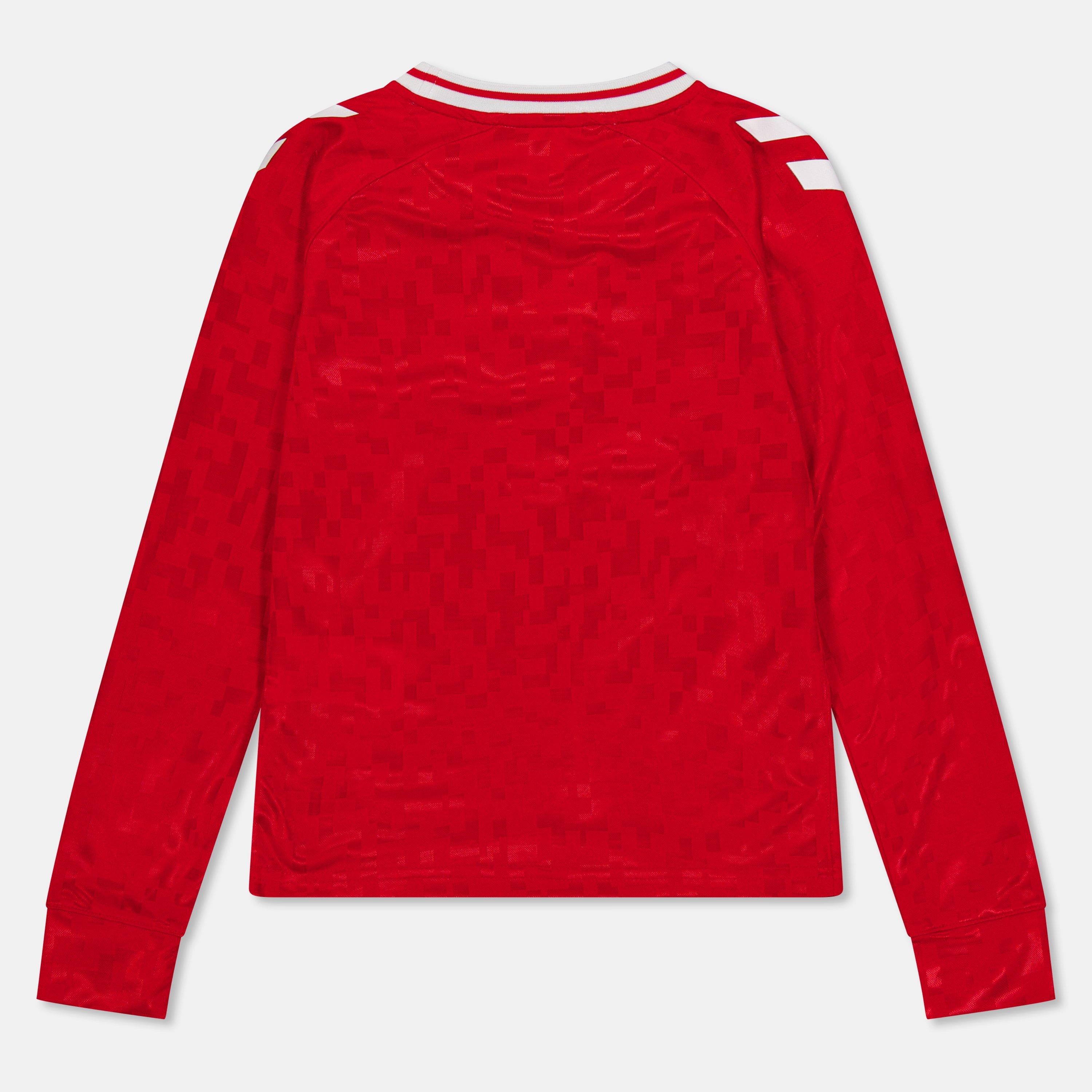 Rood - Hummel - Denmark Home Long-Sleeve Football Shirt - 2