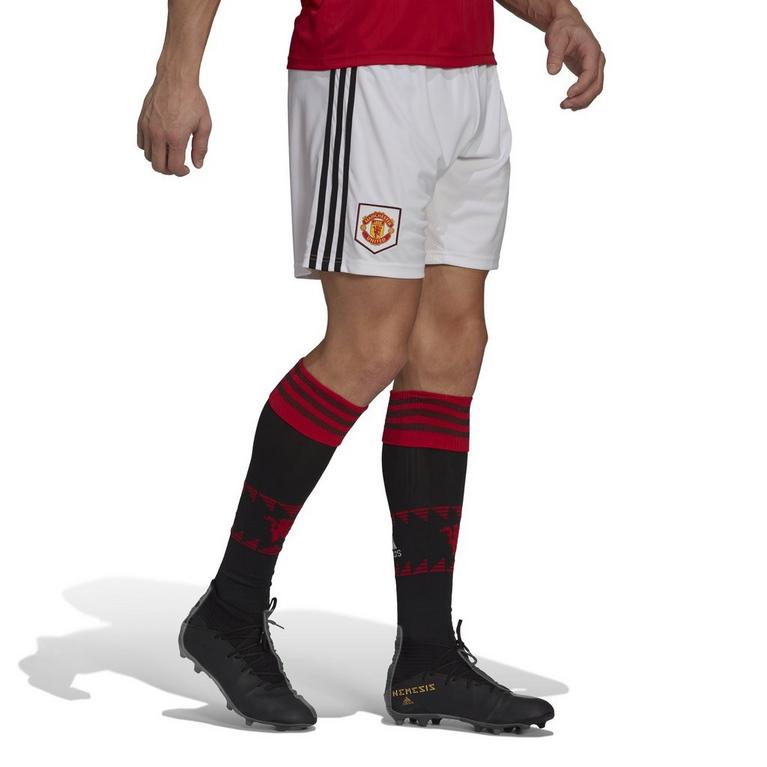Blanco - adidas - Manchester United Home Shorts 2022 2023 Adults - 2