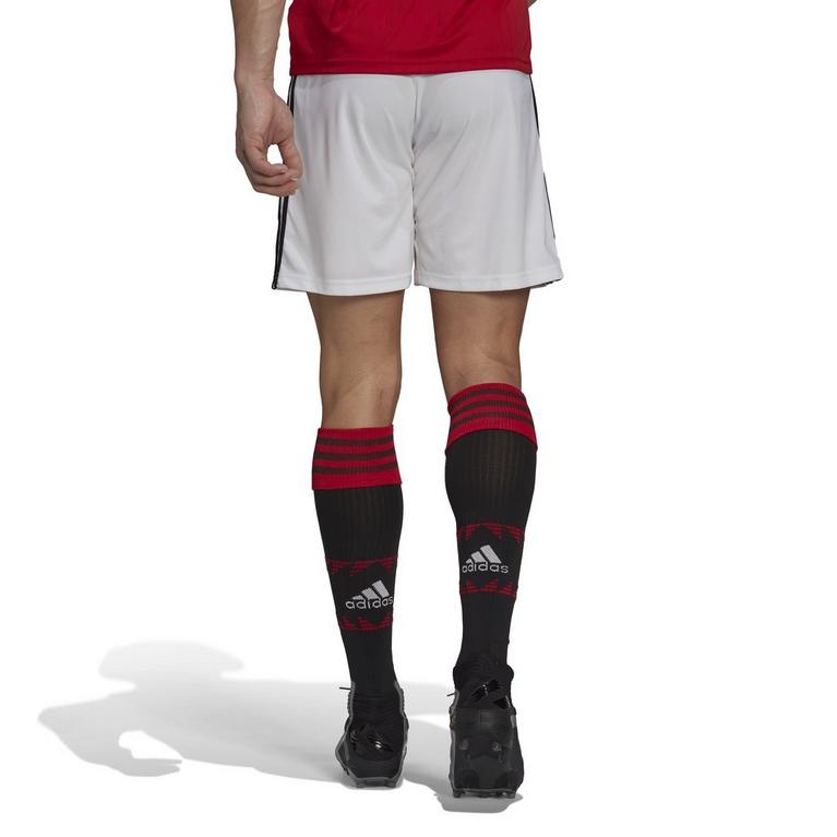 Blanco - adidas - Manchester United Home Shorts 2022 2023 Adults - 3