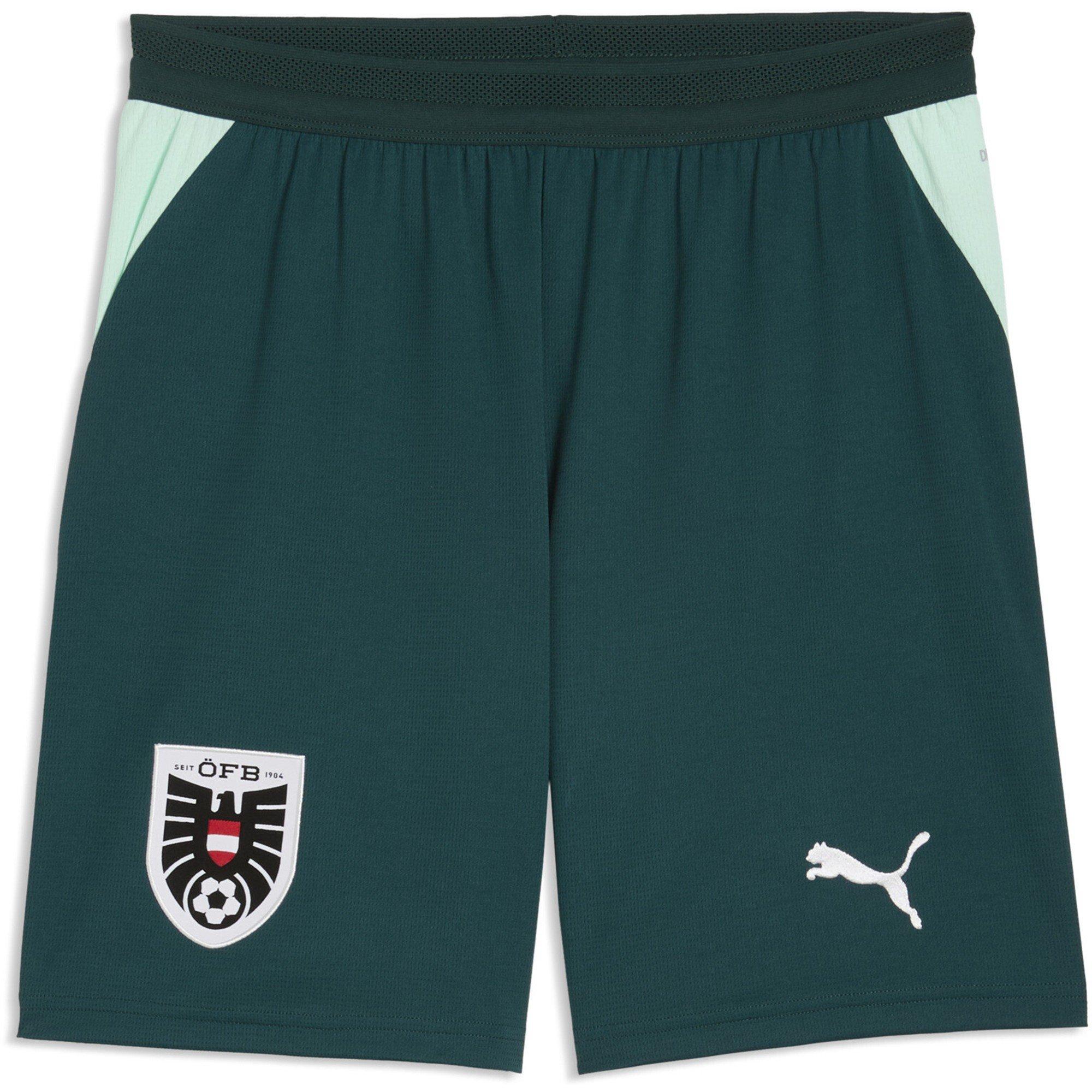 Puma Men's Austria Away Short World Cup 2026™ - Green/Mint - XL