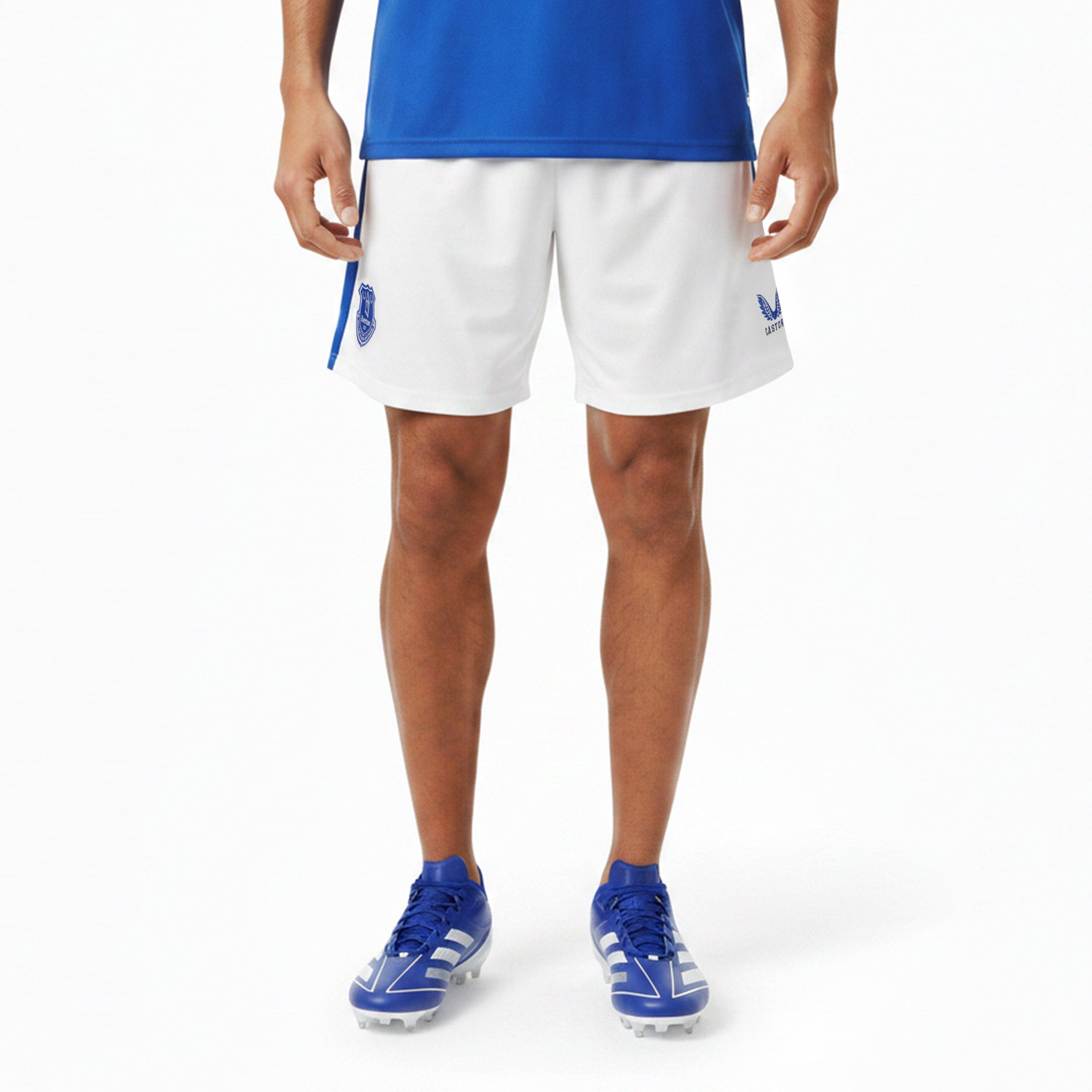 White/Blue - Castore - Everton Home Short 2026/27 Mens - 3