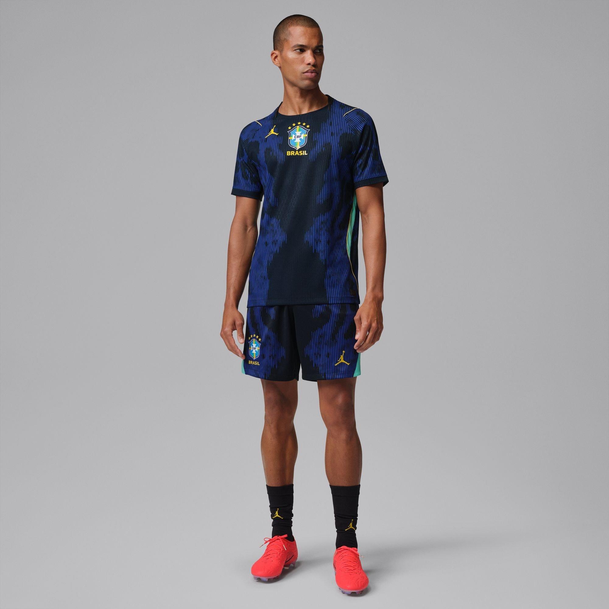 Blauw/Wit - Nike - Mens Brazil Away Shorts World Cup 2026 - 7