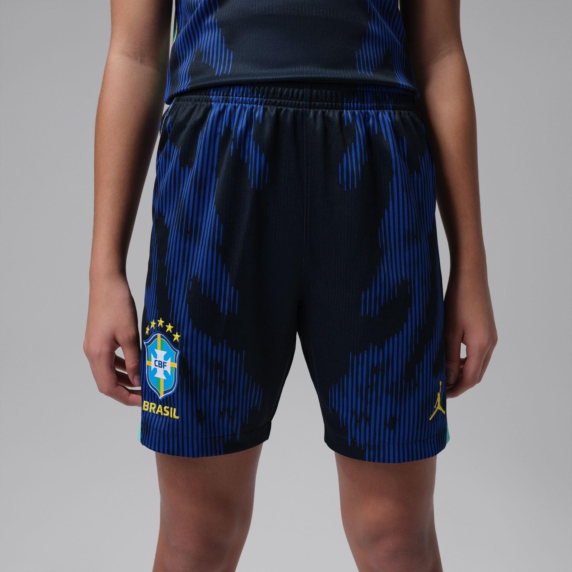 Blauw/Wit - Nike - Kids Brazil Away Shorts World Cup 2026 - 1