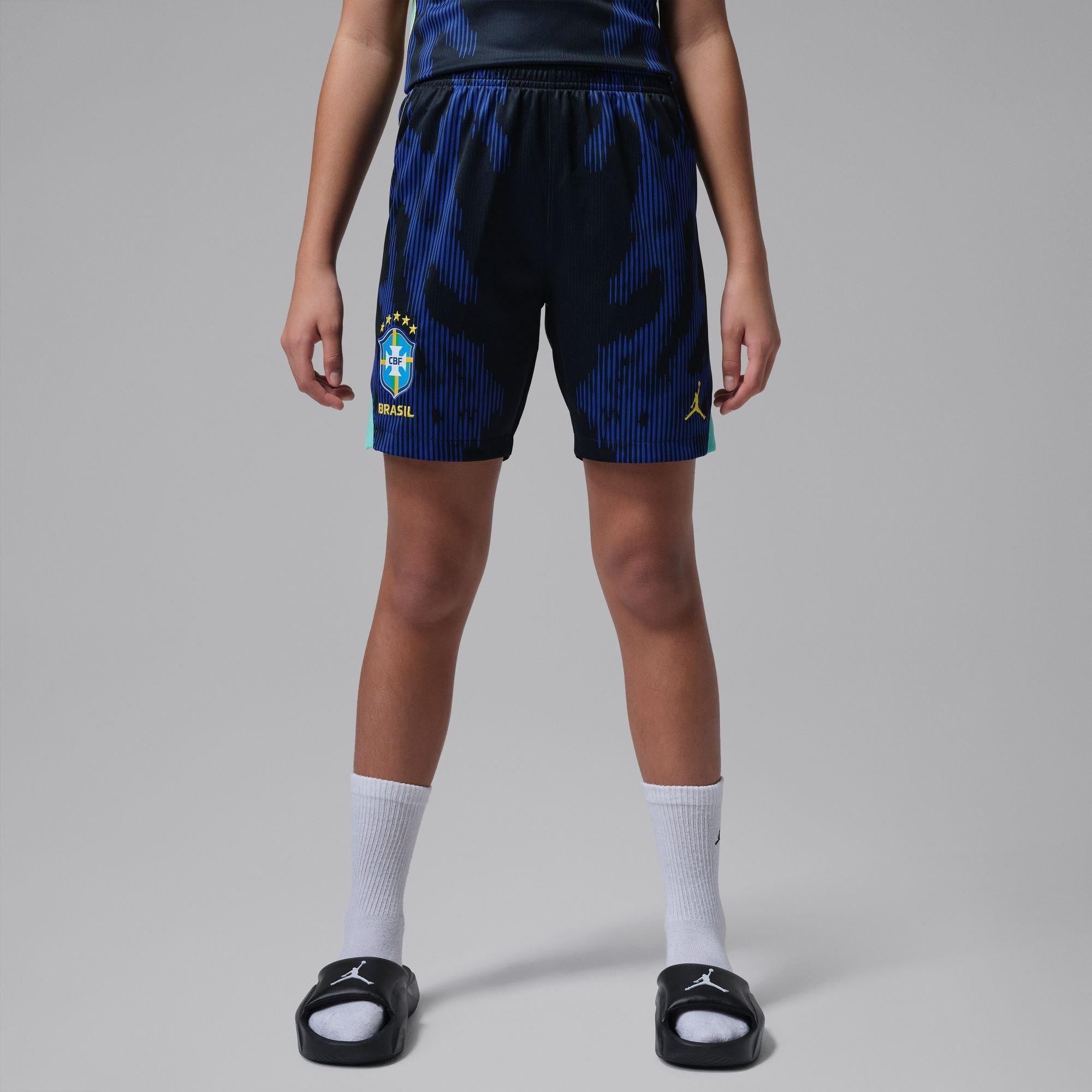Blauw/Wit - Nike - Kids Brazil Away Shorts World Cup 2026 - 3