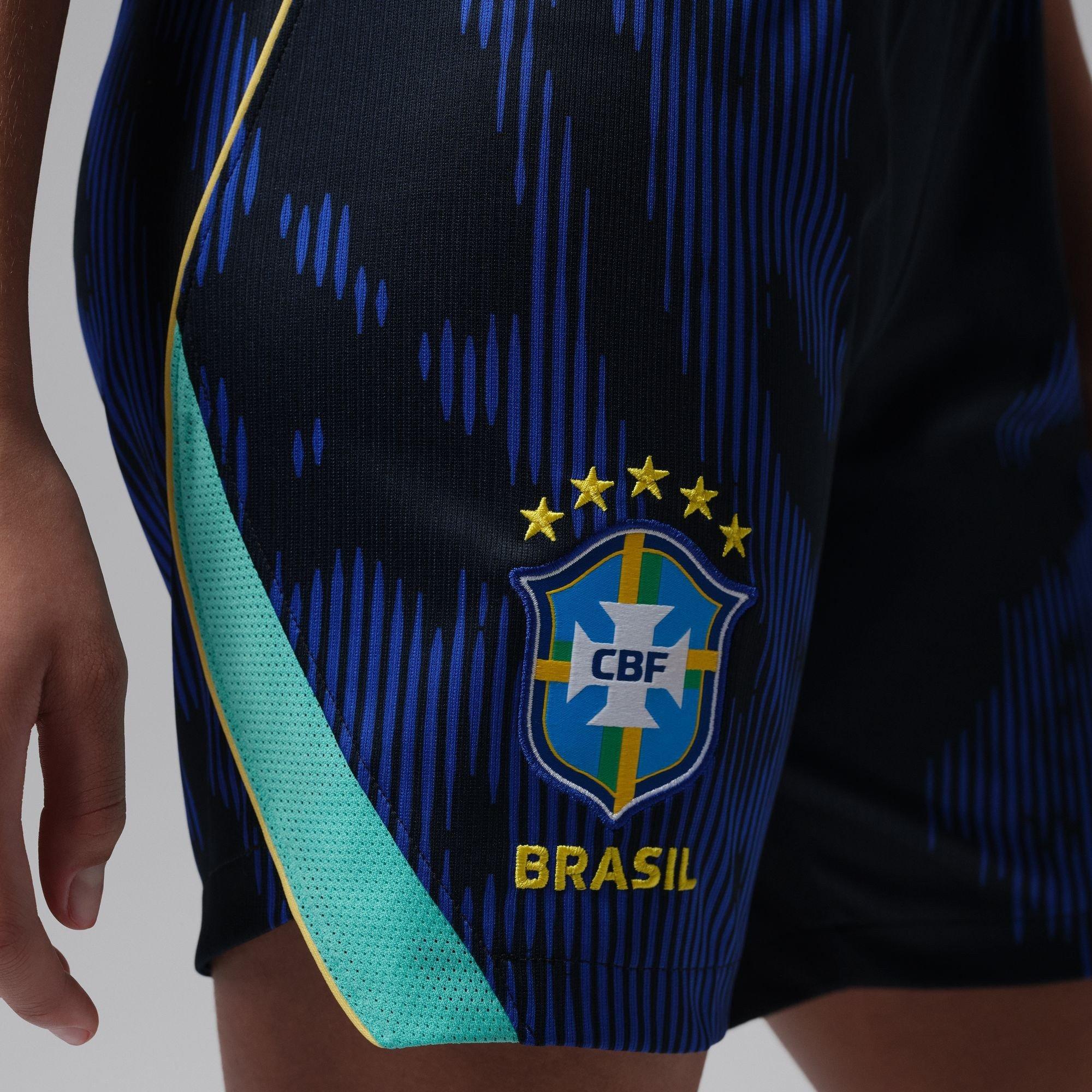 Blauw/Wit - Nike - Kids Brazil Away Shorts World Cup 2026 - 6