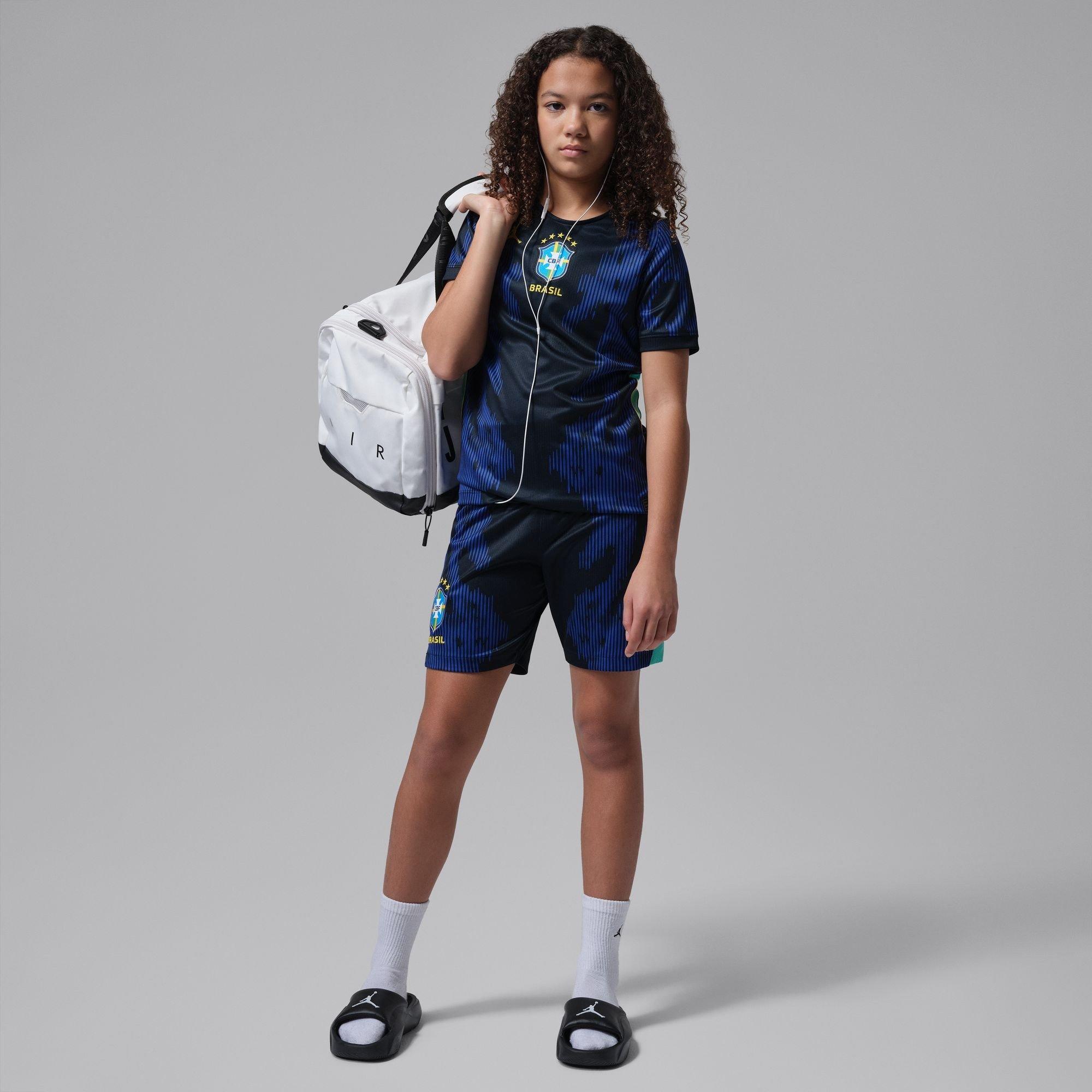 Blauw/Wit - Nike - Kids Brazil Away Shorts World Cup 2026 - 7