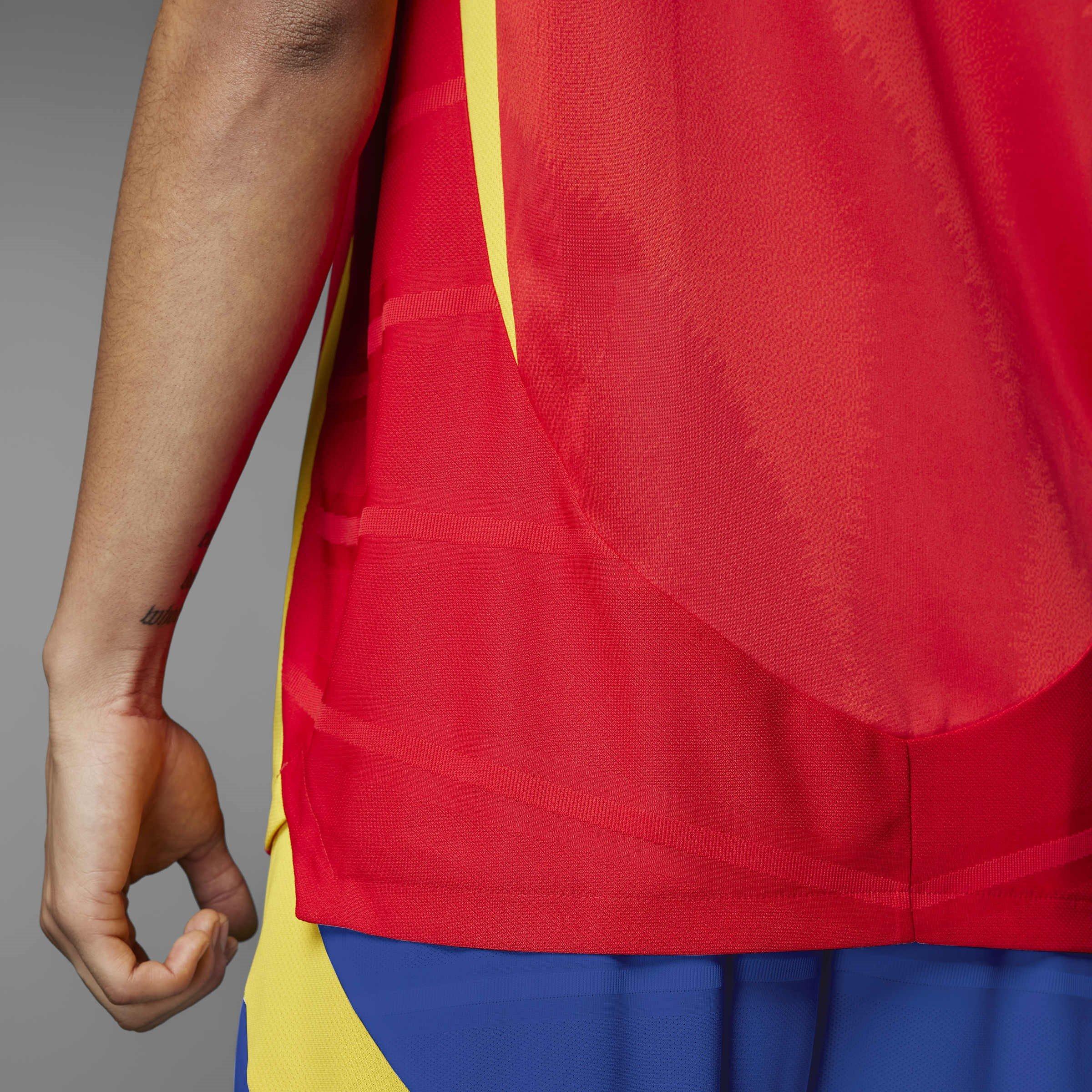 Red - adidas - Spain Home Shirt 2024 Mens - 16