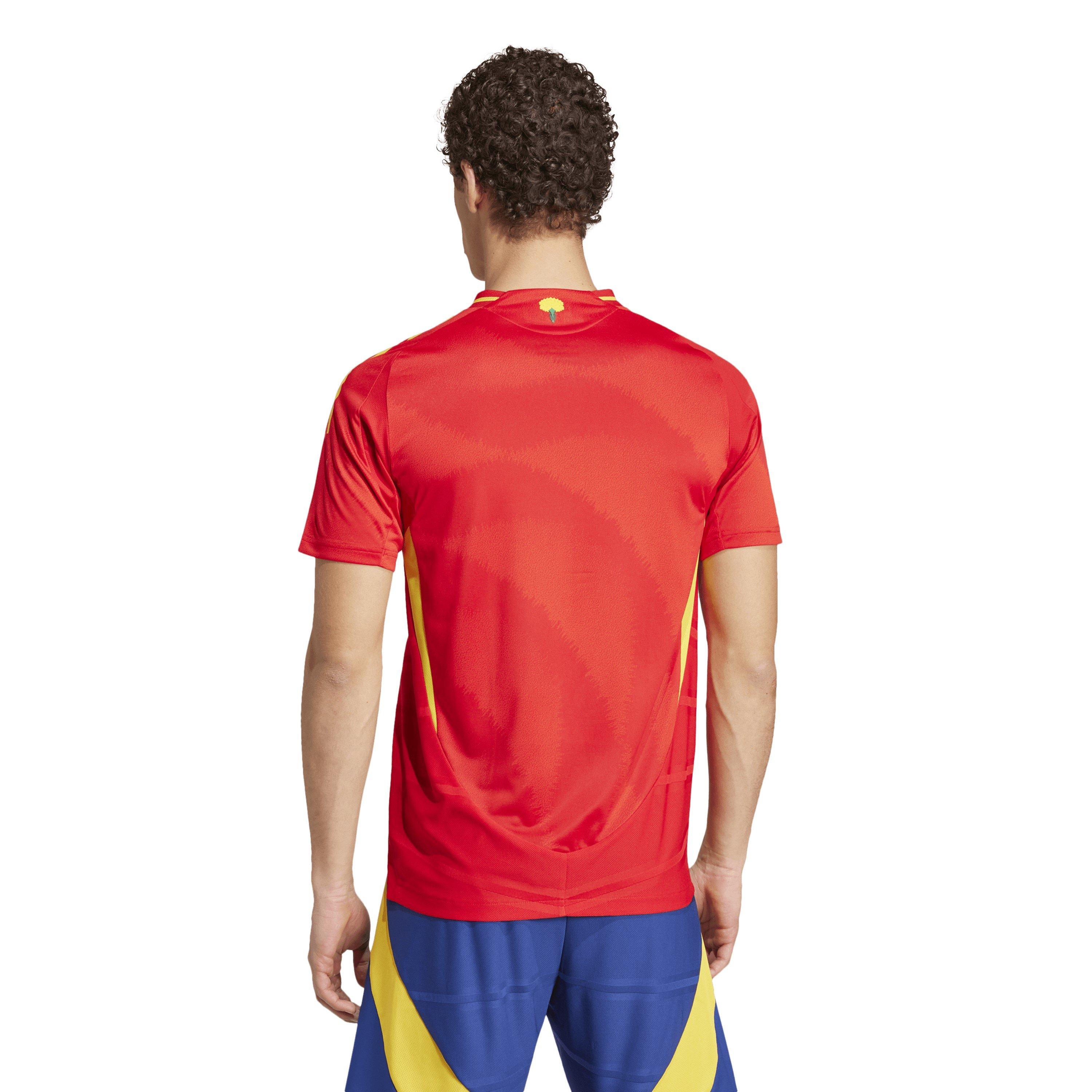 Red - adidas - Spain Home Shirt 2024 Mens - 4