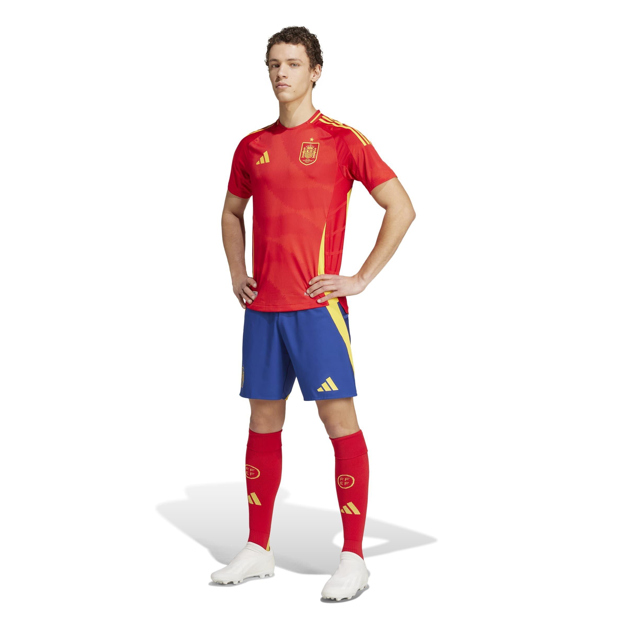 Red - adidas - Spain Home Shirt 2024 Mens - 7