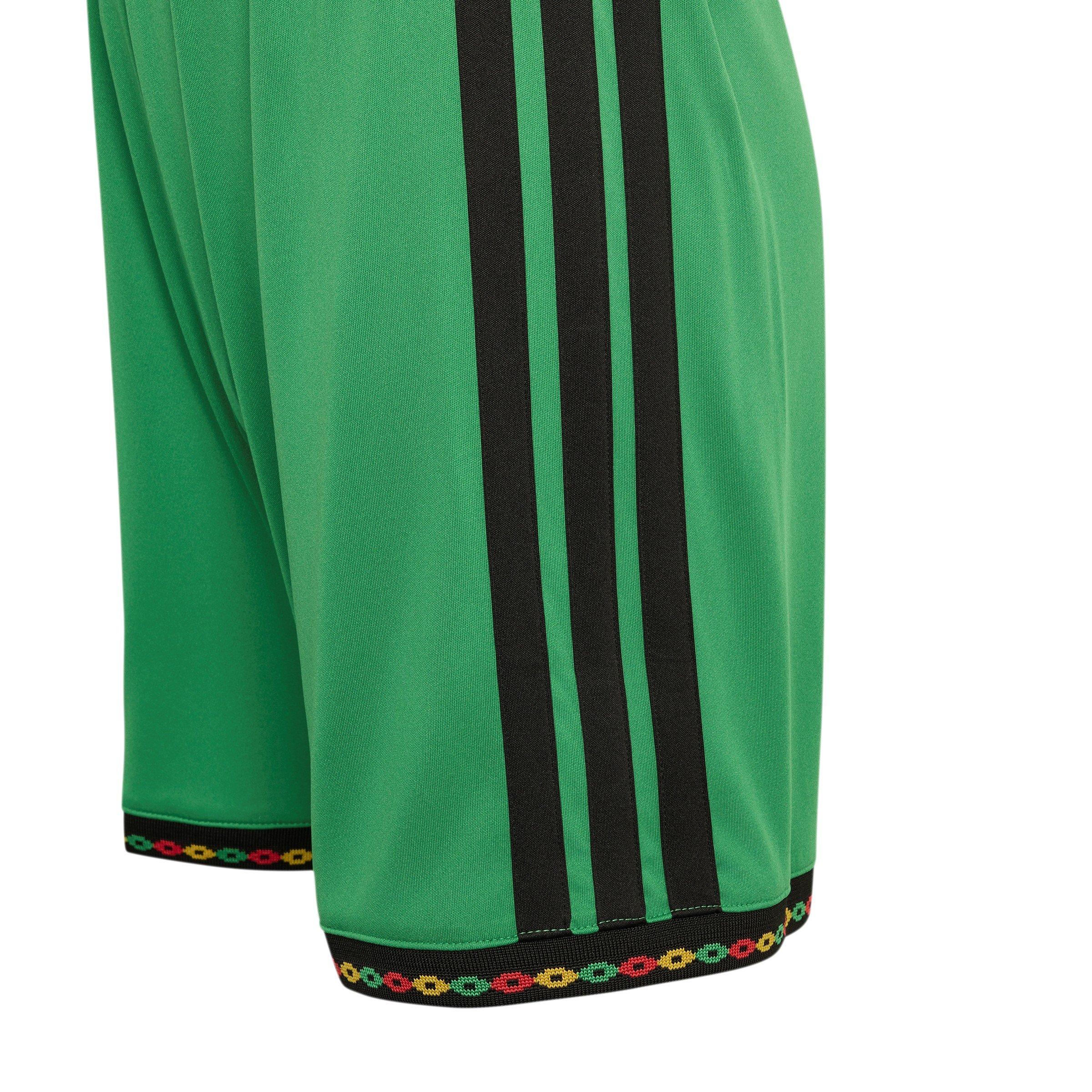 Green/Gold - adidas - Kids Jamaica Home Shorts 2026 - 3