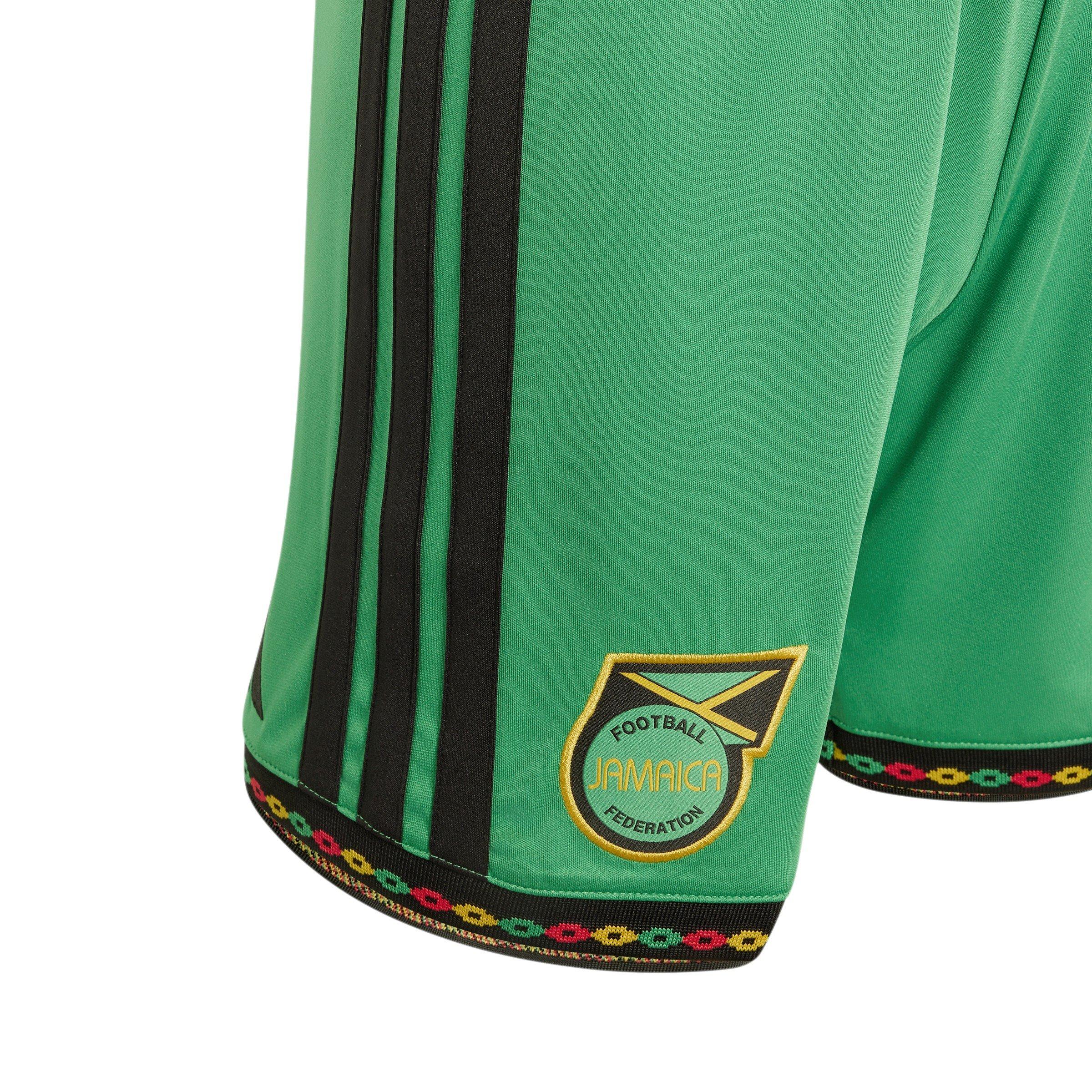 Green/Gold - adidas - Kids Jamaica Home Shorts 2026 - 4