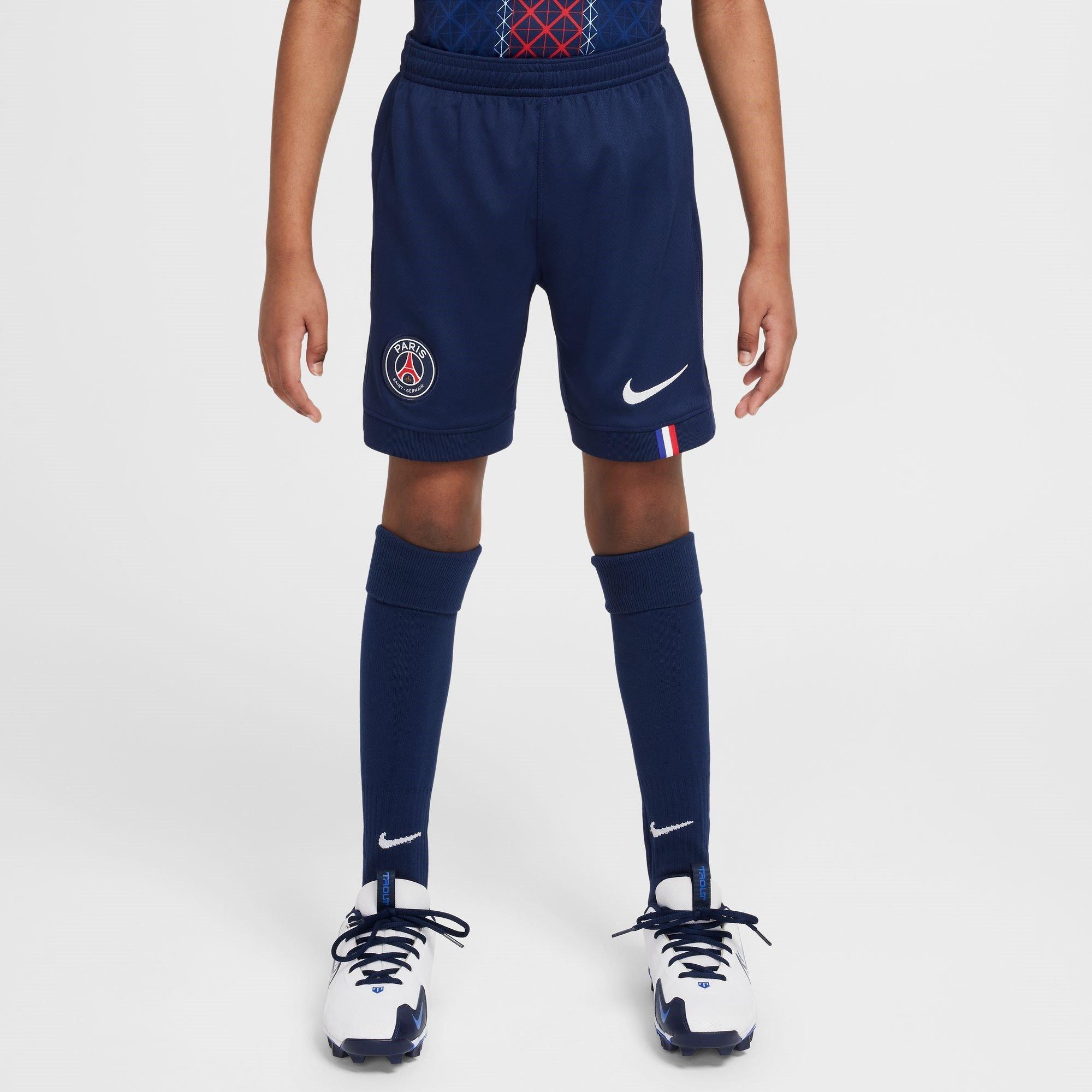 Midnight Navy - Nike - Paris Saint-Germain Home Shorts 2025 2026 Juniors - 3