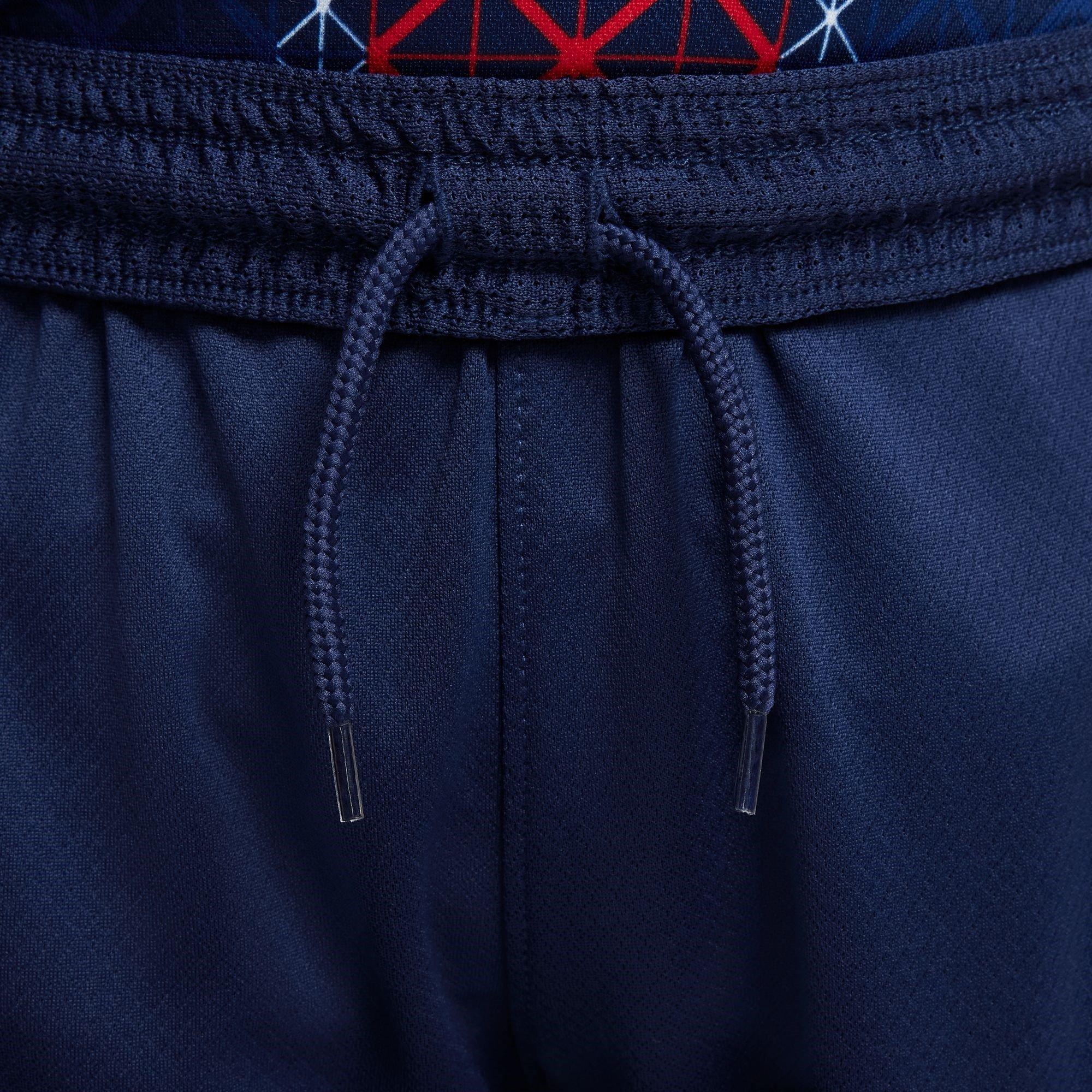 Midnight Navy - Nike - Paris Saint-Germain Home Shorts 2025 2026 Juniors - 4