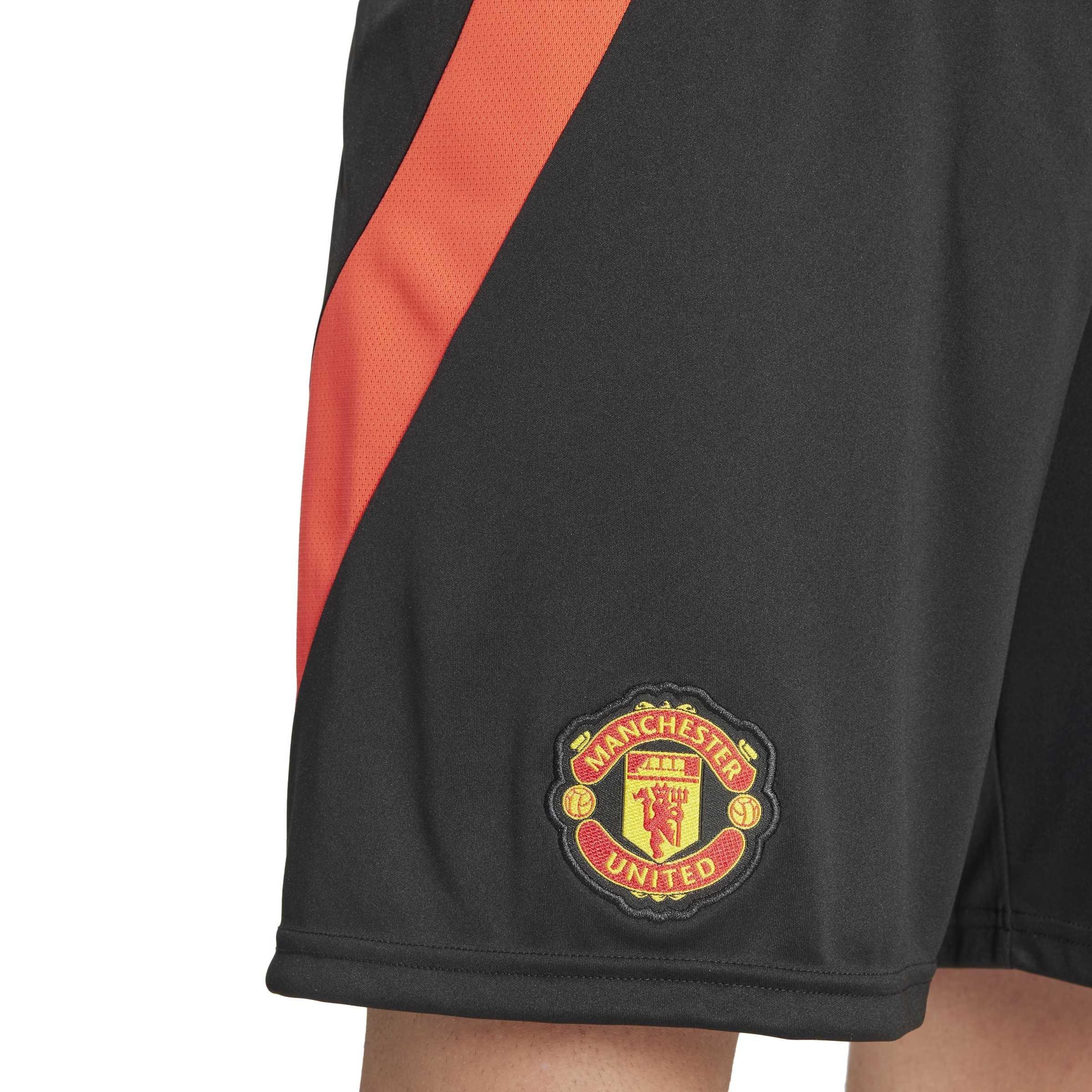 Crna - adidas - adidas Mufc H Sho Football Short Mens - 4