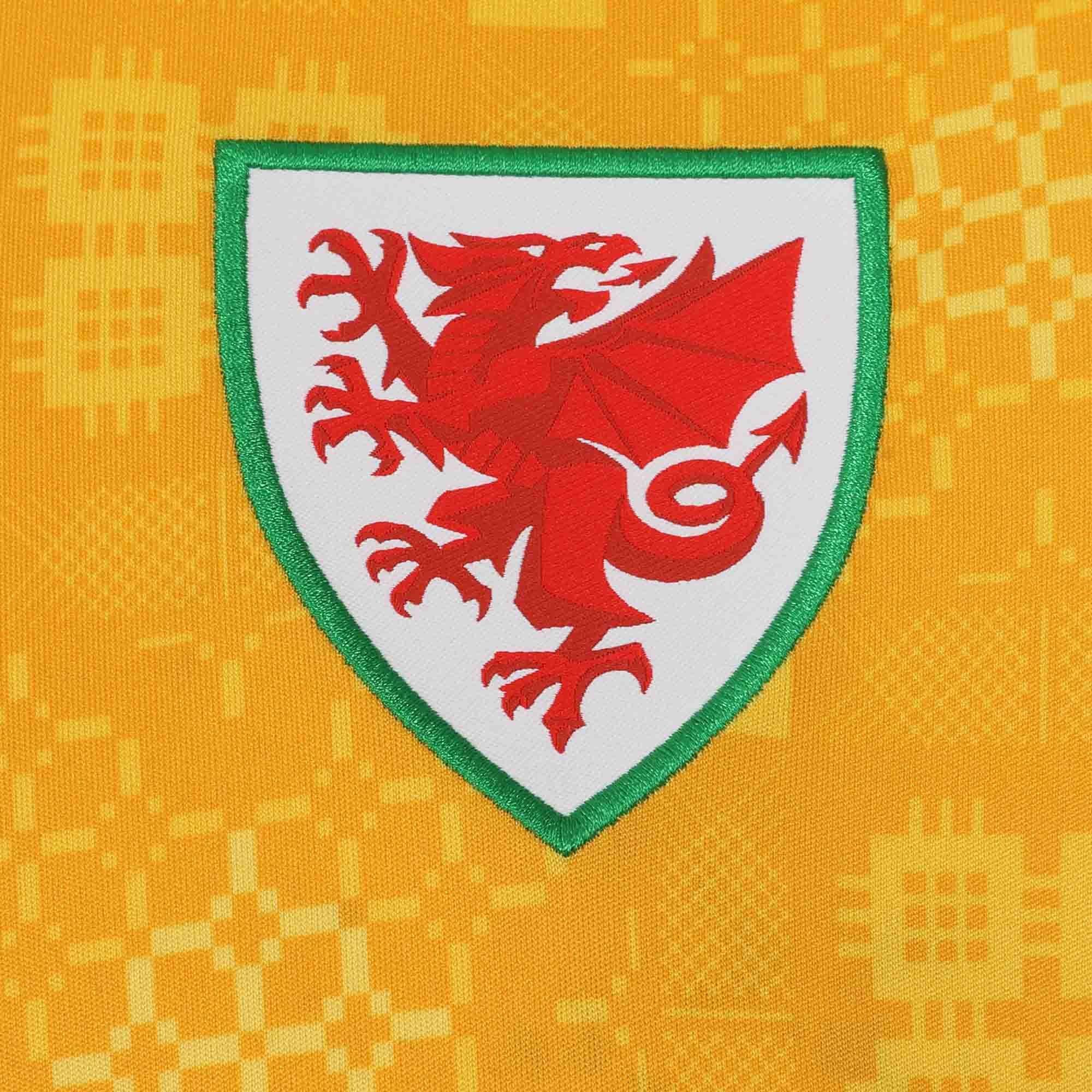 Yellow/Green - Sudu - Juniors Wales Away Shirt 2026 - 3