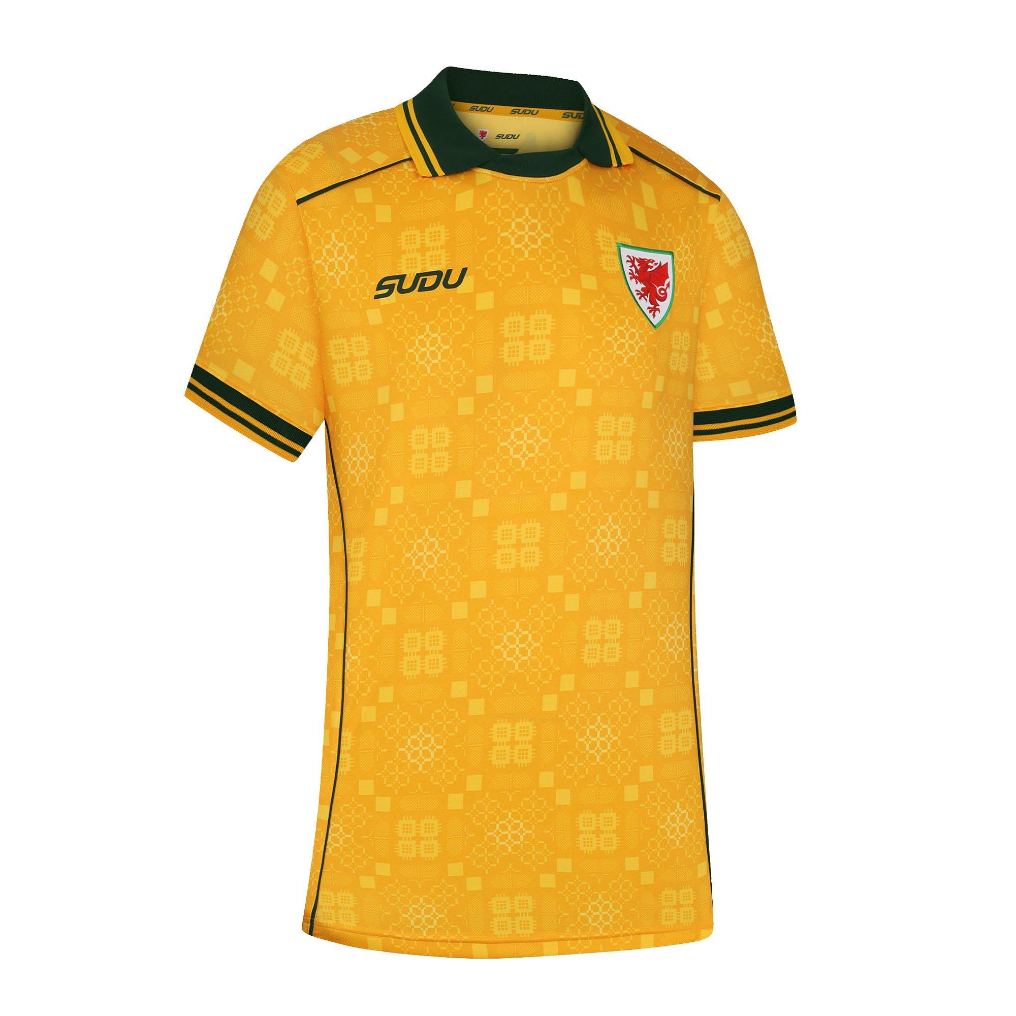Yellow/Green - Sudu - Juniors Wales Away Shirt 2026 - 6