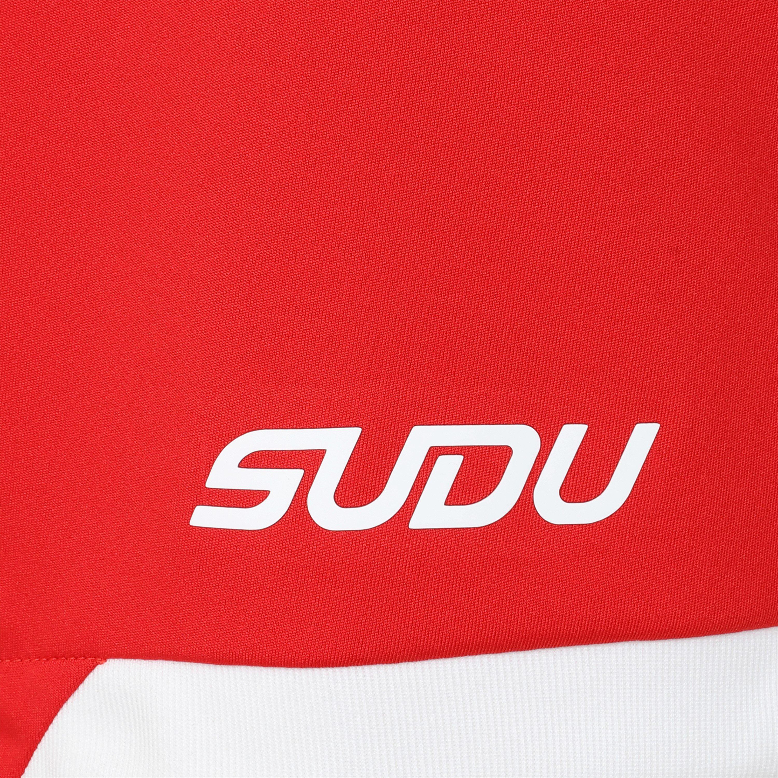 Red/White - Sudu - Wales Football 26/27 Home Shorts Adults - 2