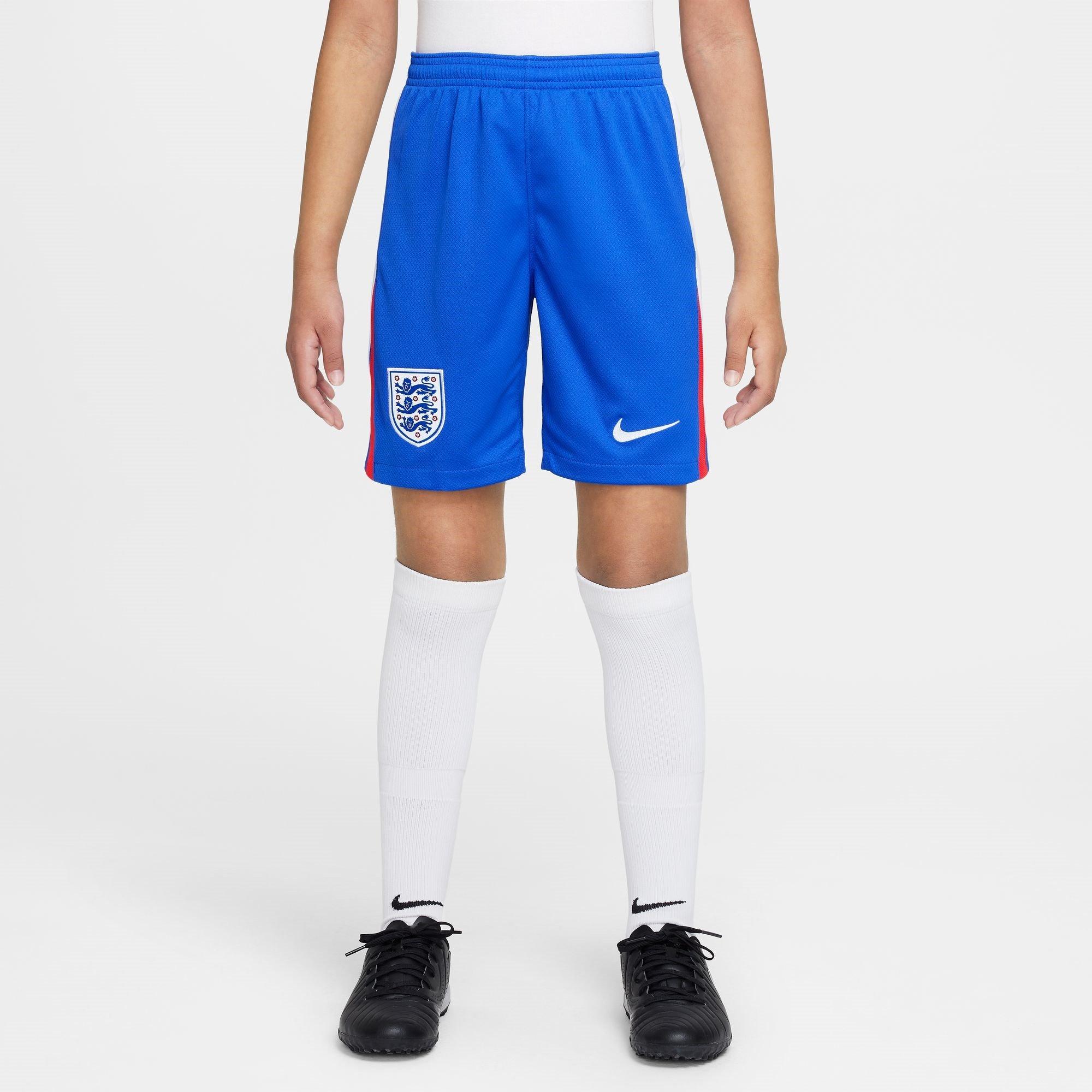 Blå/Hvid - Nike - England Womens Home Shorts 2025 Juniors - 3